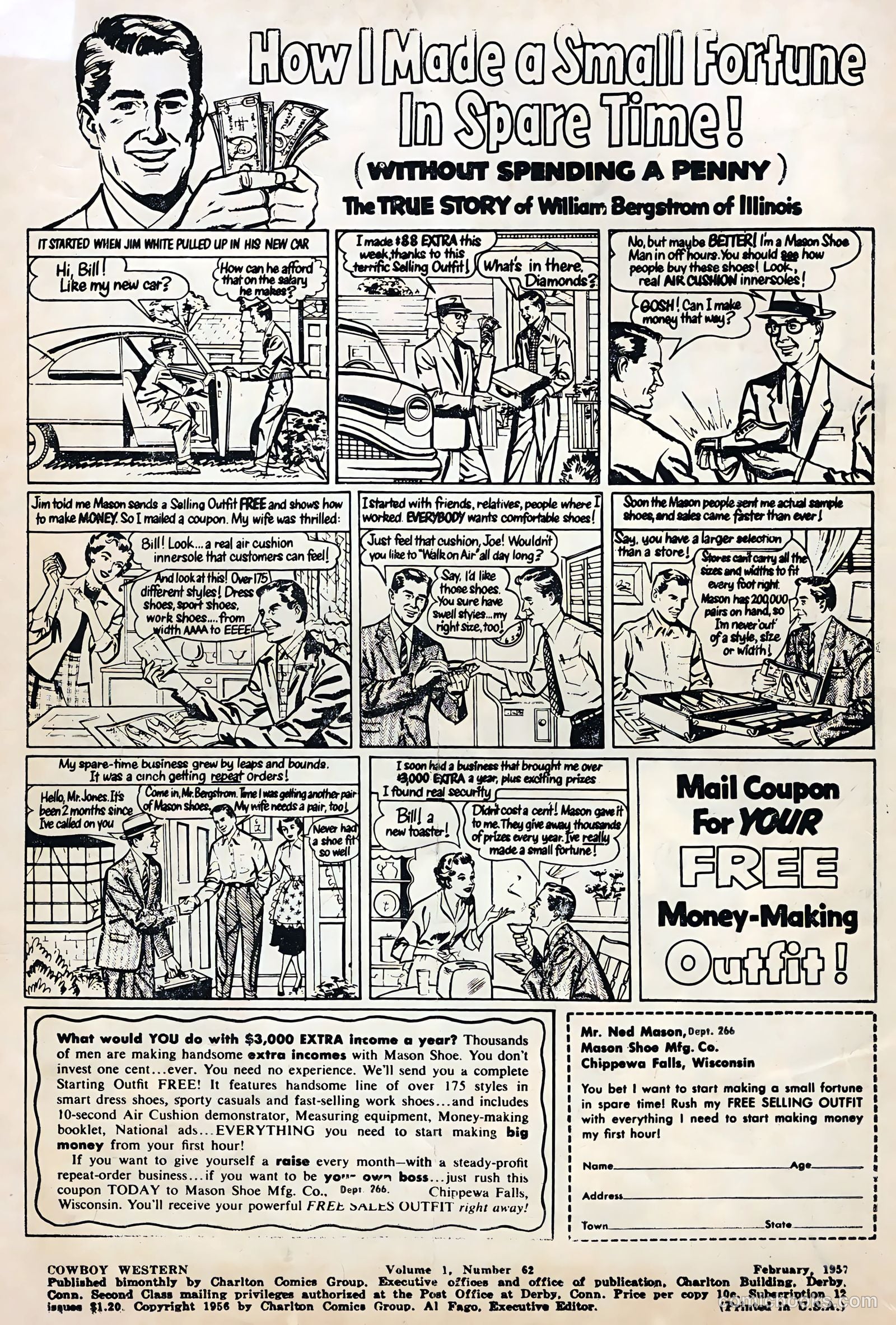 Cowboy Western #62 (1957) — page 2