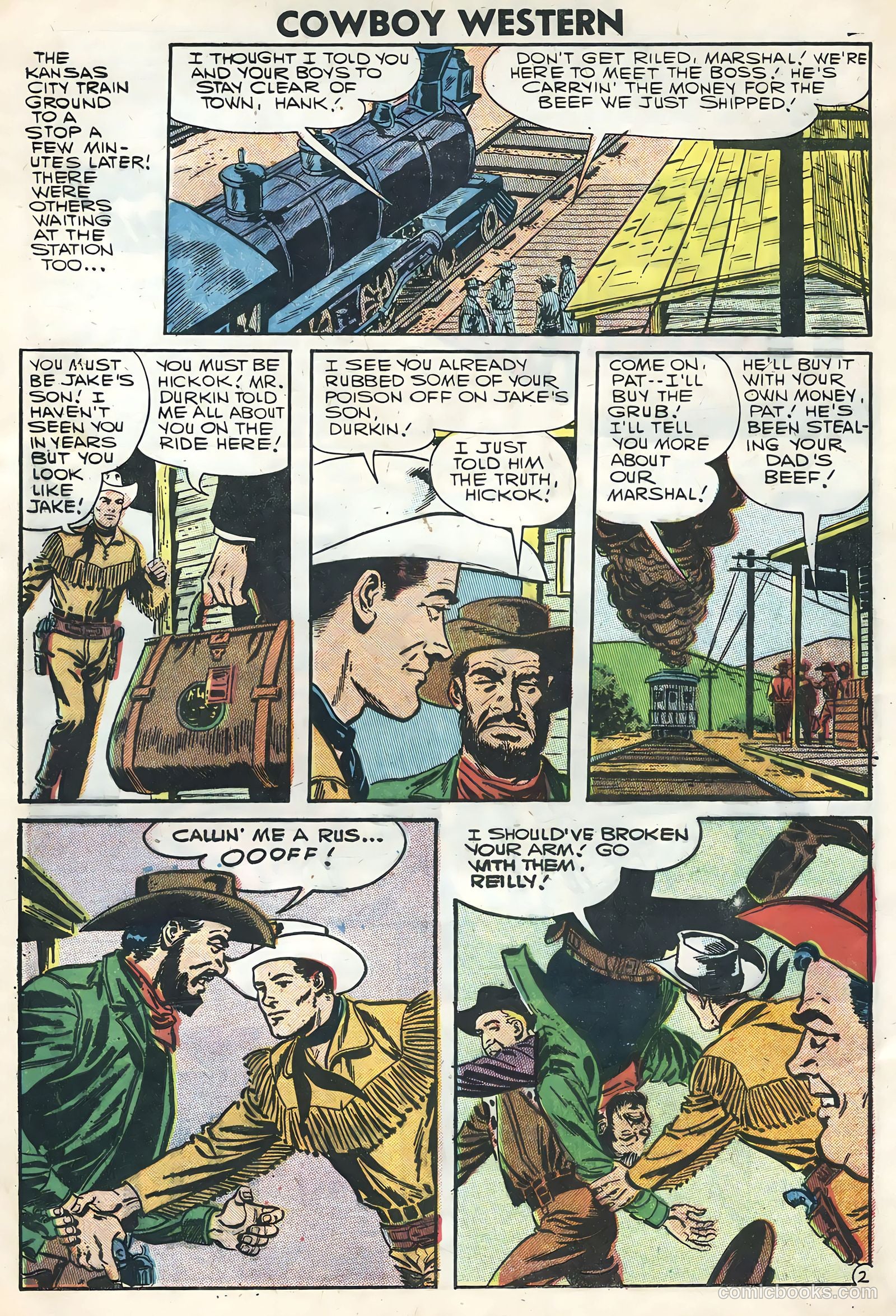 Cowboy Western #62 (1957) — page 4