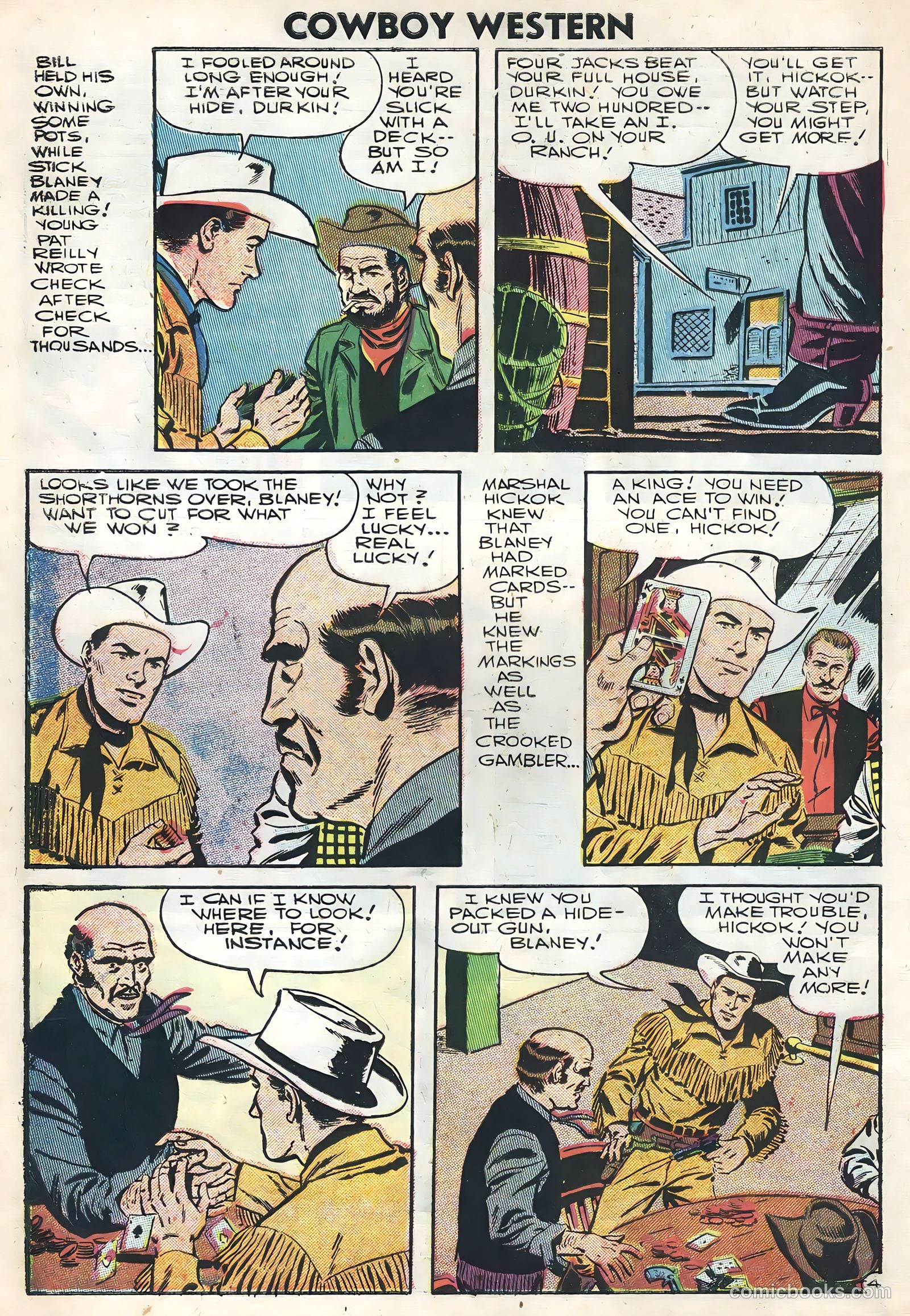 Cowboy Western #62 (1957) — page 6