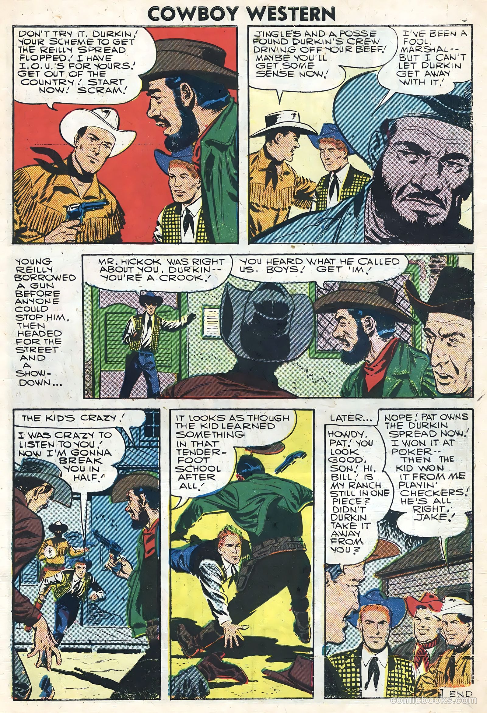 Cowboy Western #62 (1957) — page 7