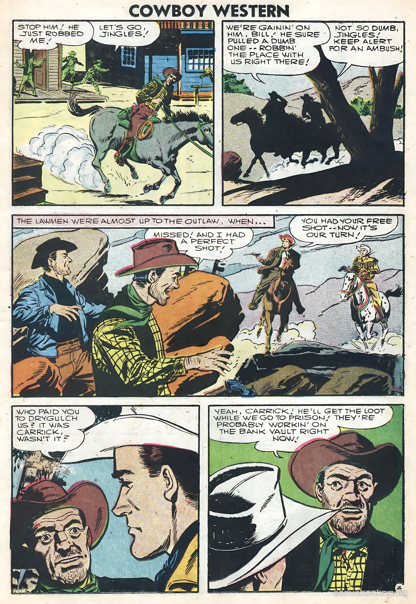 Cowboy Western #62 (1957) — page 11