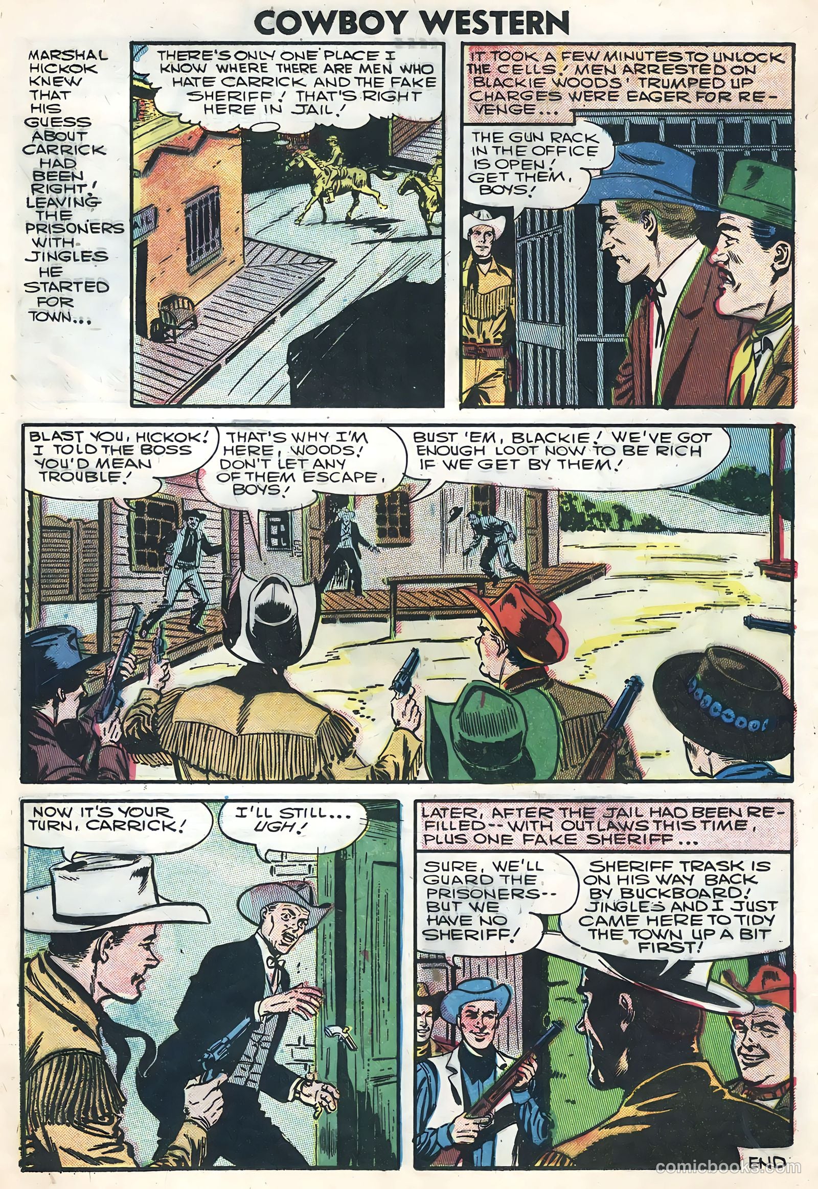 Cowboy Western #62 (1957) — page 12