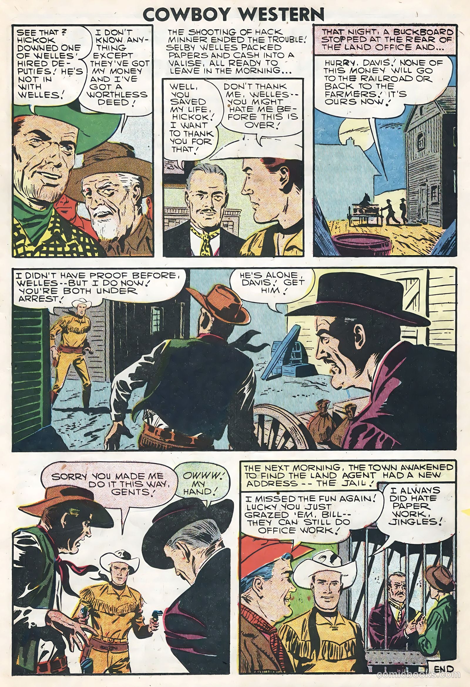 Cowboy Western #62 (1957) — page 17