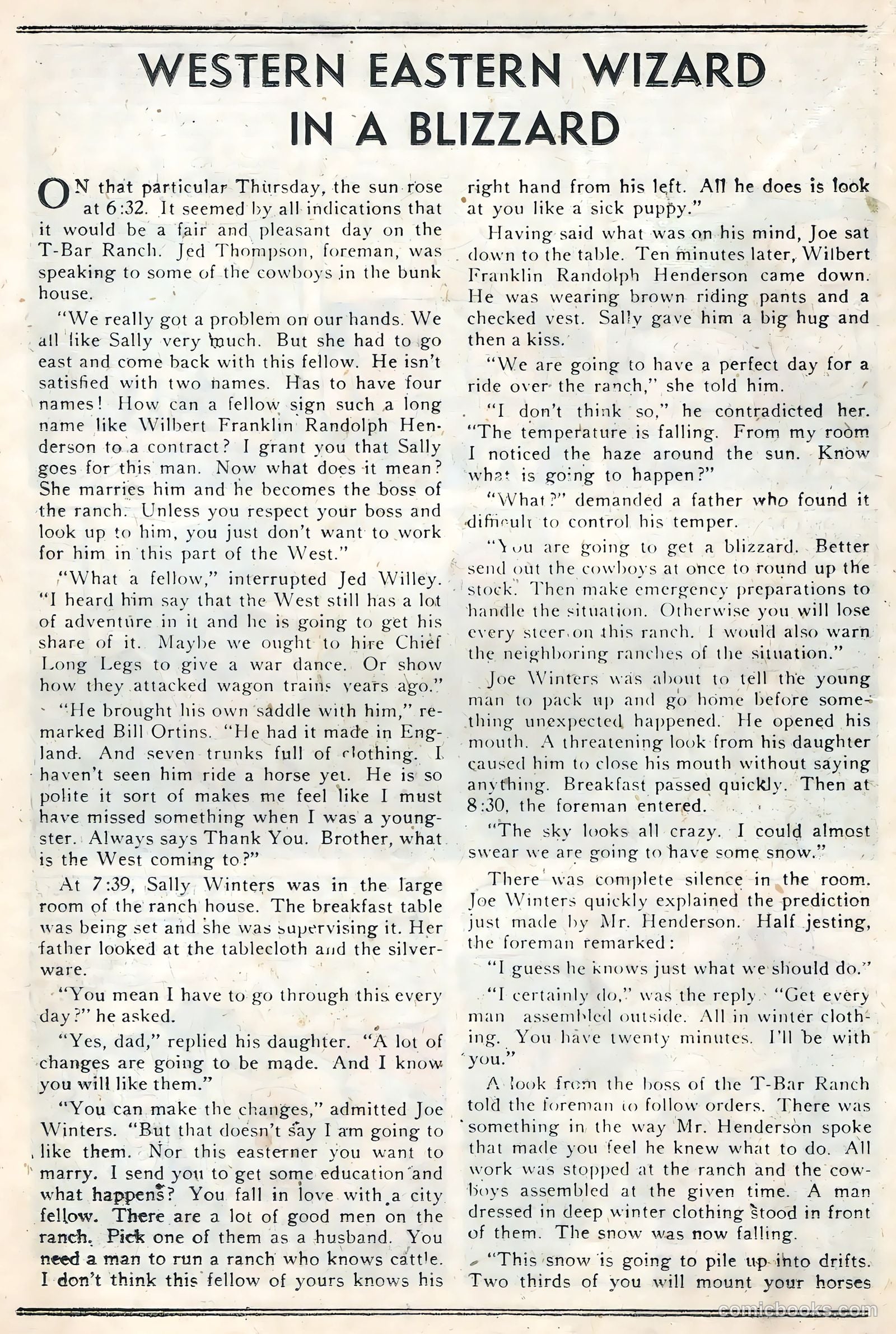 Cowboy Western #62 (1957) — page 18