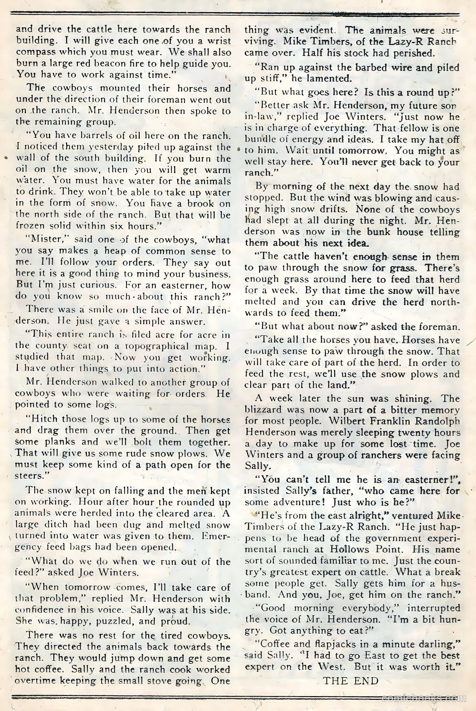 Cowboy Western #62 (1957) — page 19
