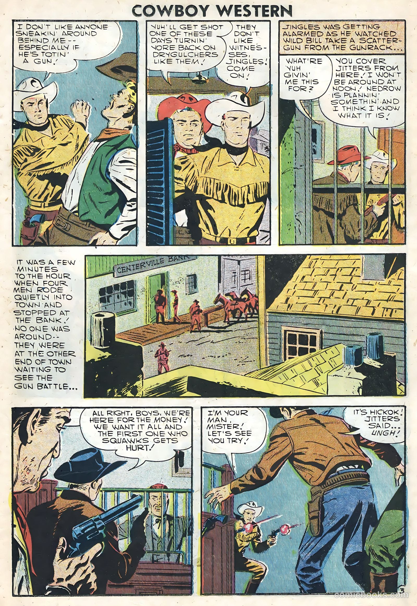 Cowboy Western #62 (1957) — page 22