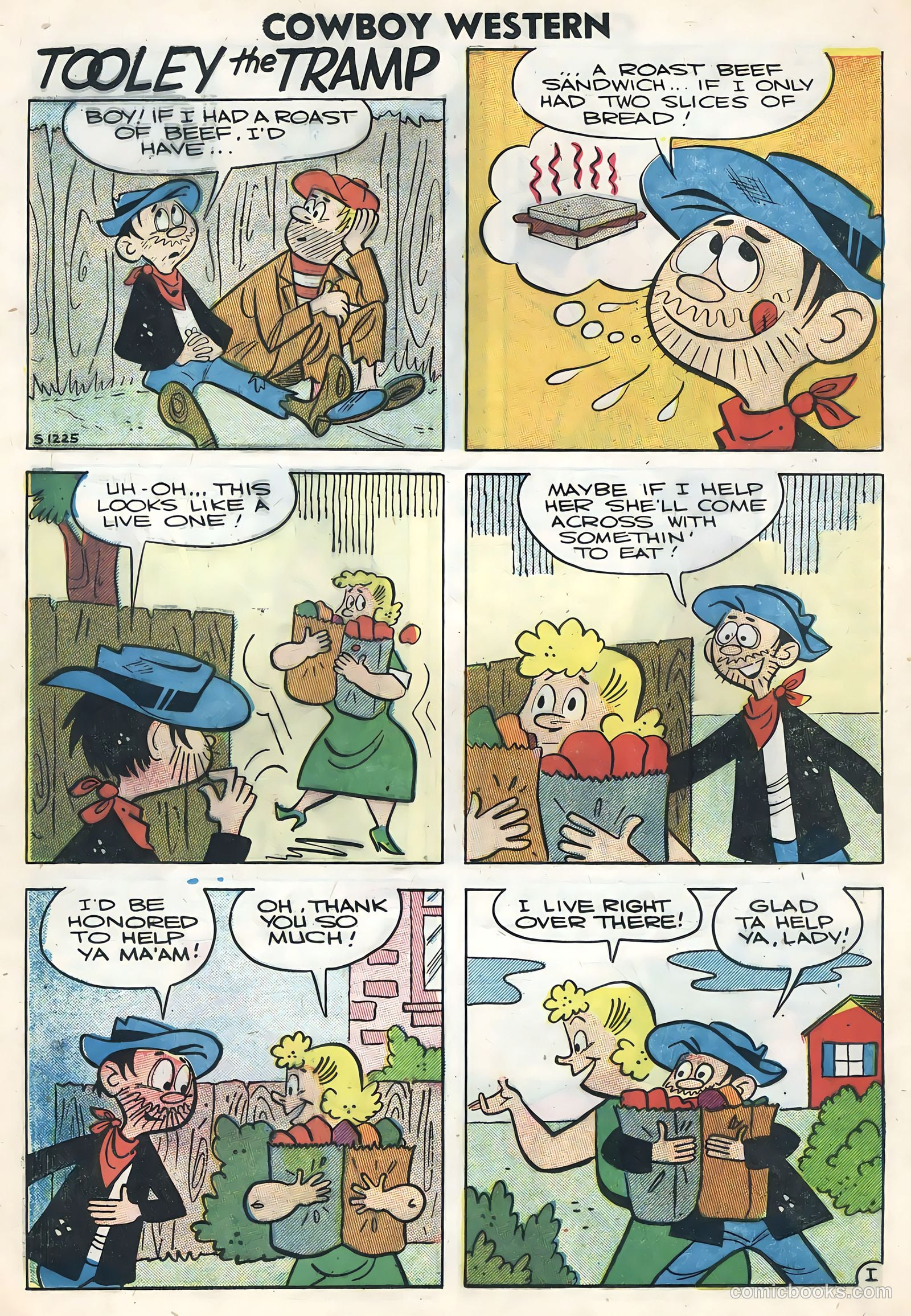 Cowboy Western #62 (1957) — page 24