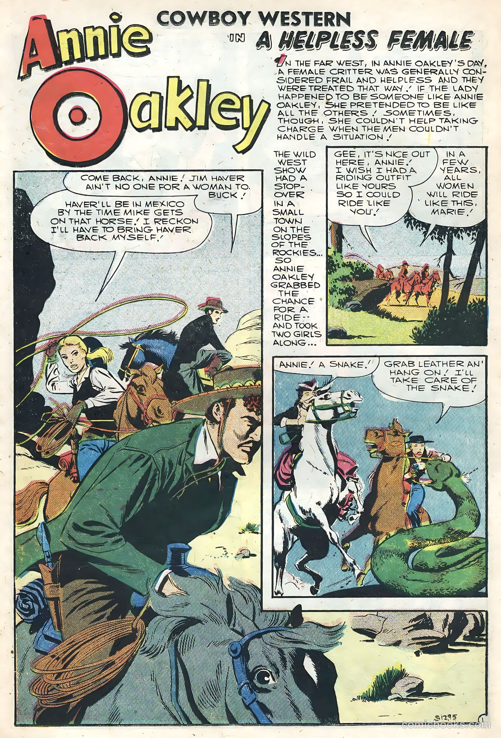 Cowboy Western #62 (1957) — page 26
