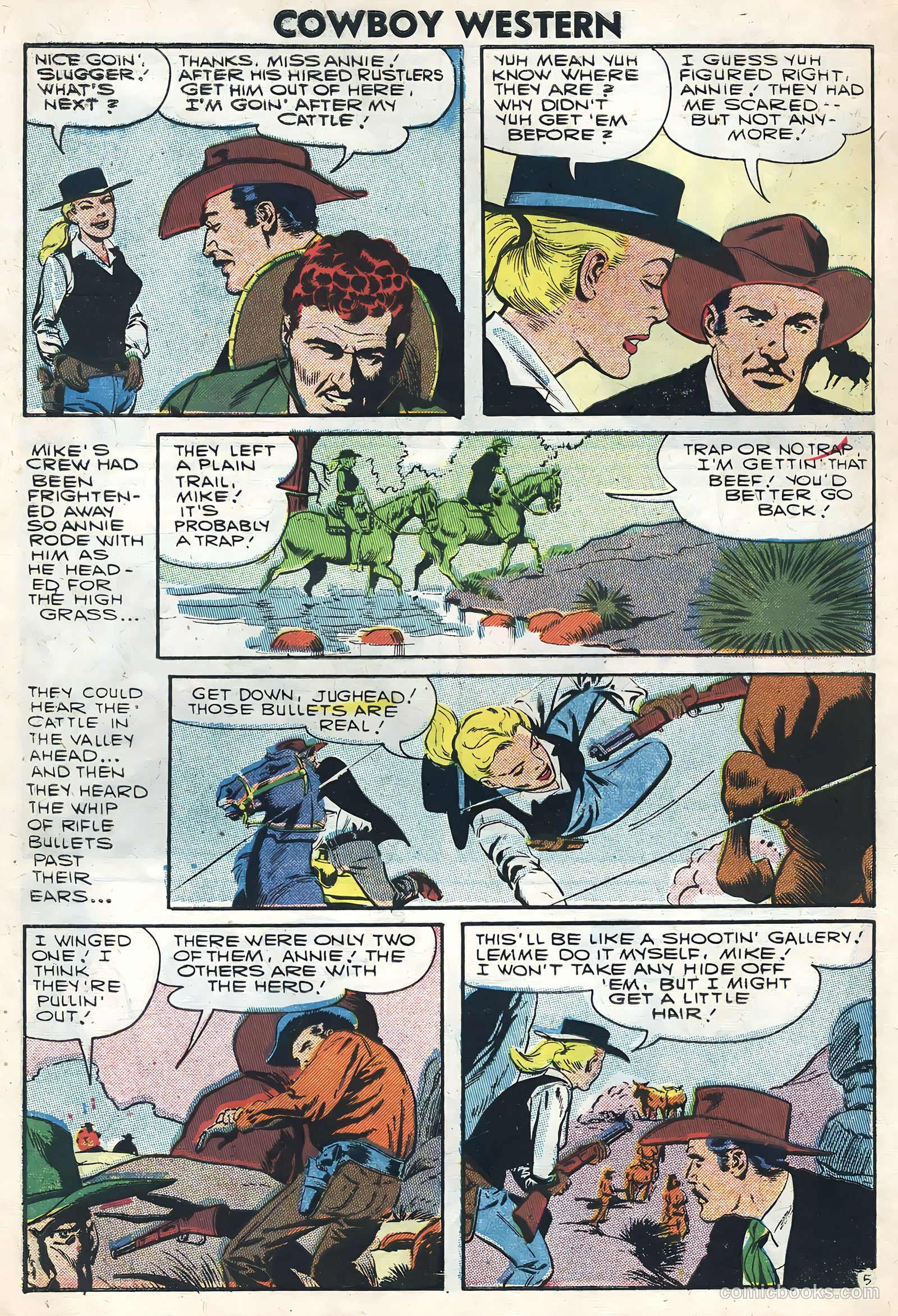 Cowboy Western #62 (1957) — page 30