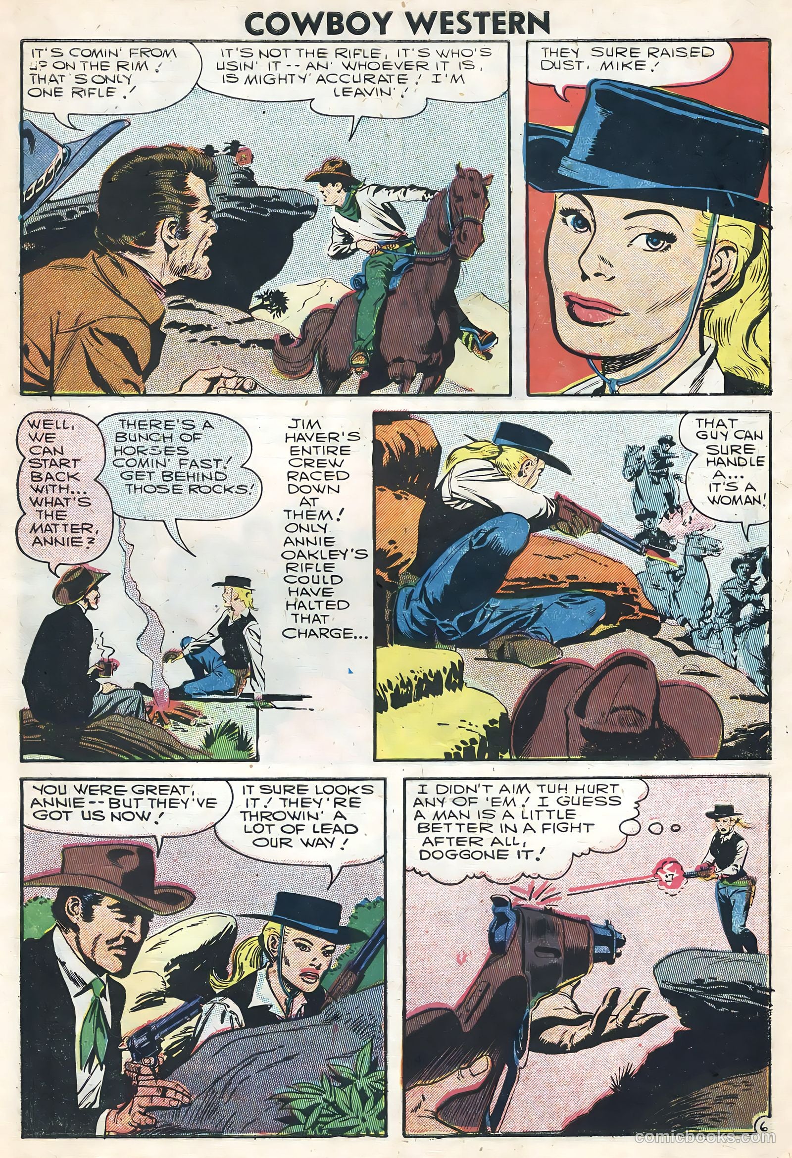 Cowboy Western #62 (1957) — page 31