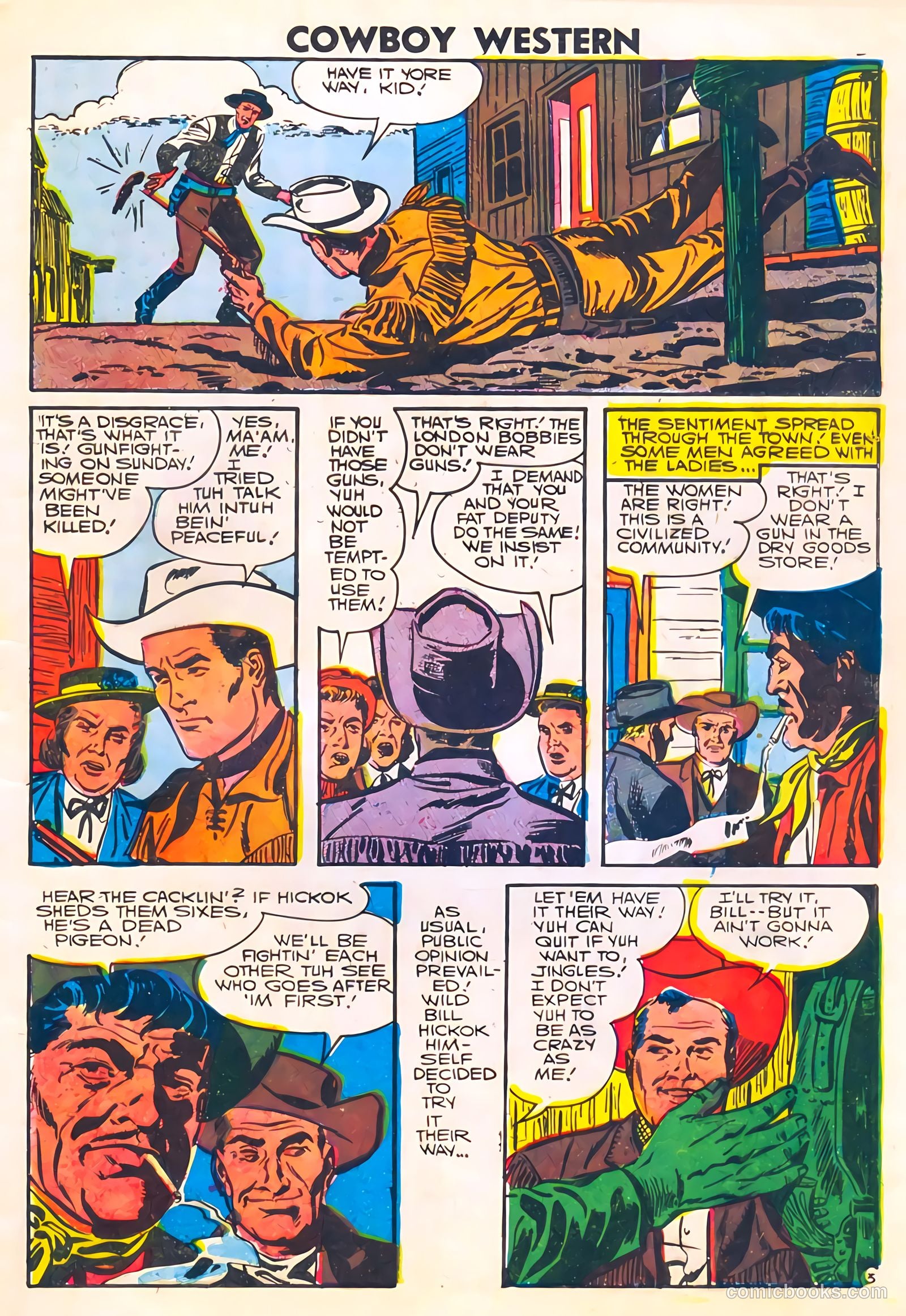 Cowboy Western #63 (1957) — page 5