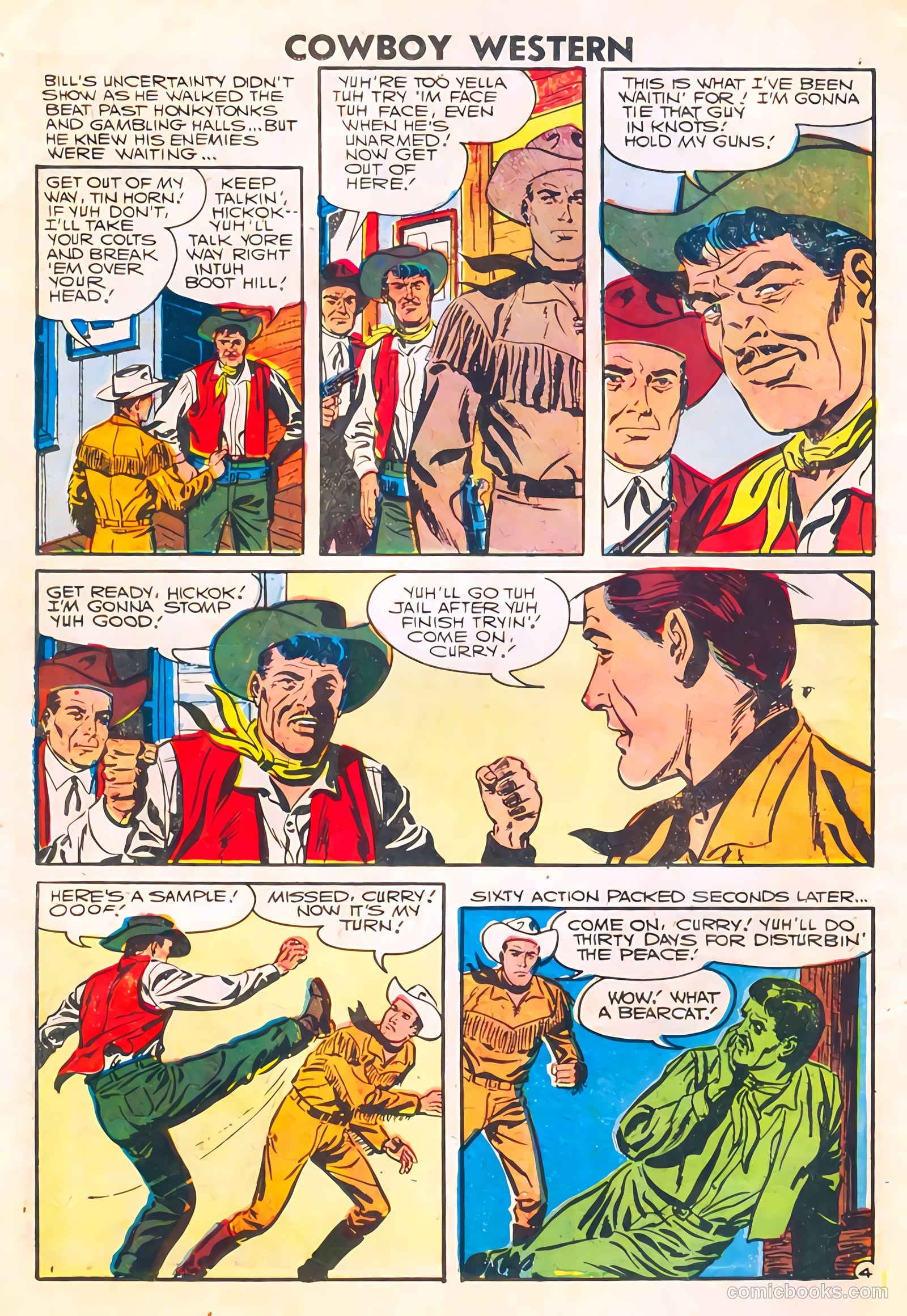 Cowboy Western #63 (1957) — page 6