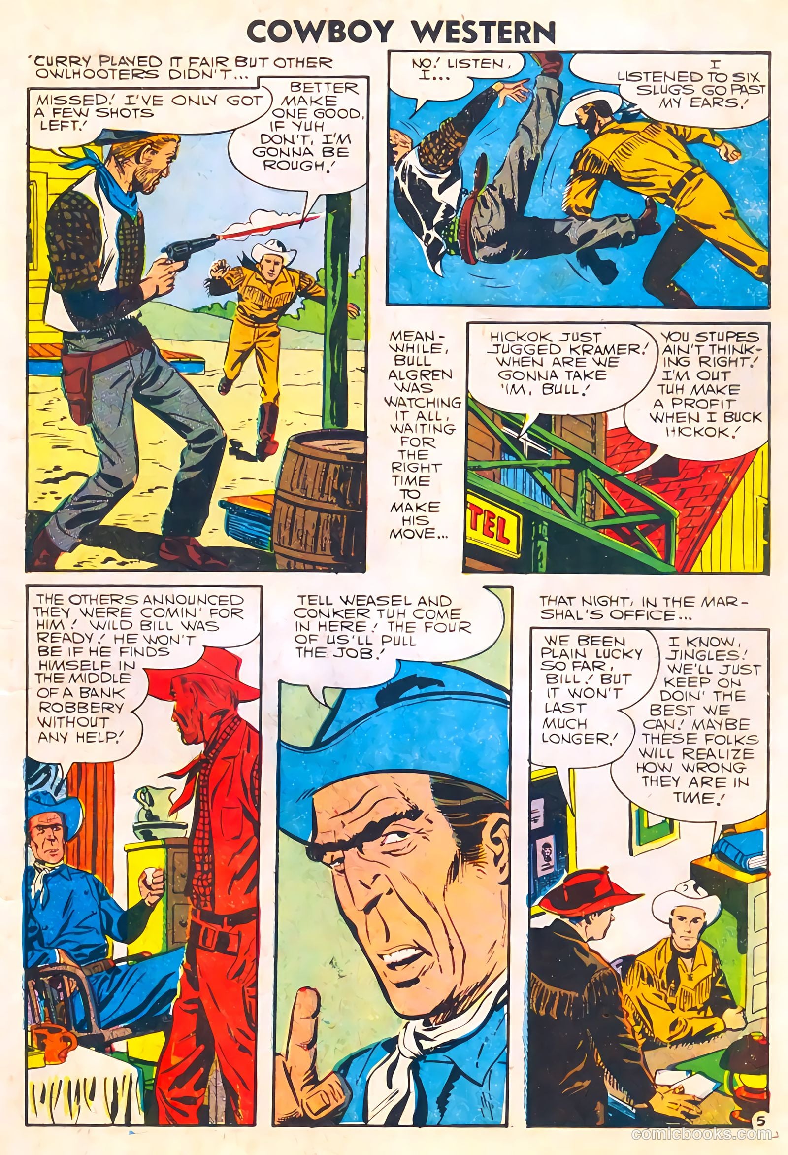 Cowboy Western #63 (1957) — page 7