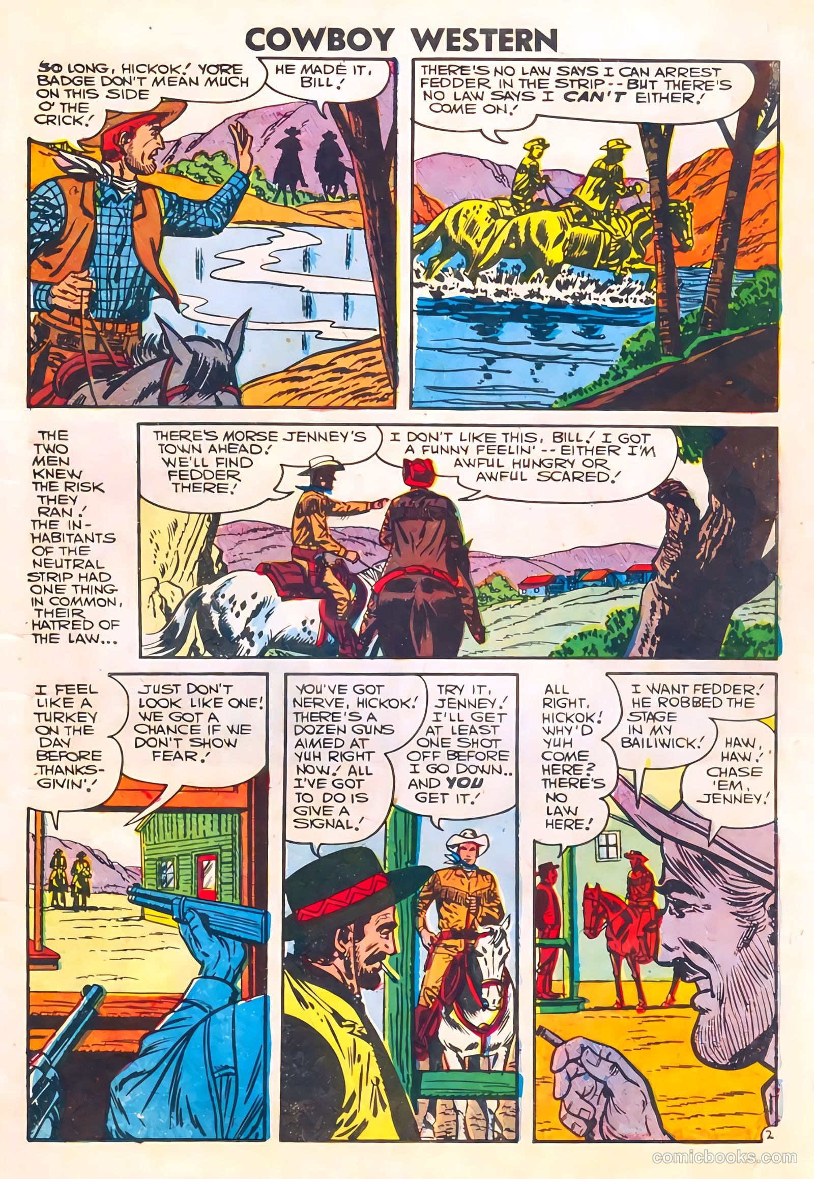 Cowboy Western #63 (1957) — page 11