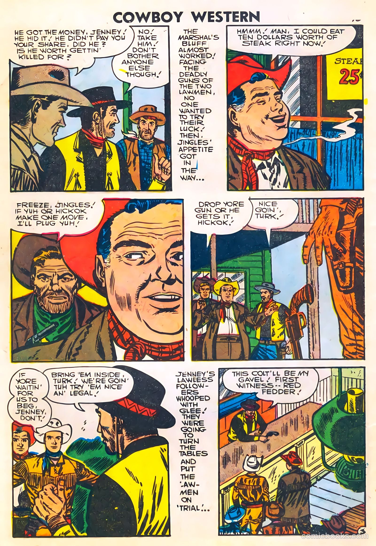 Cowboy Western #63 (1957) — page 12