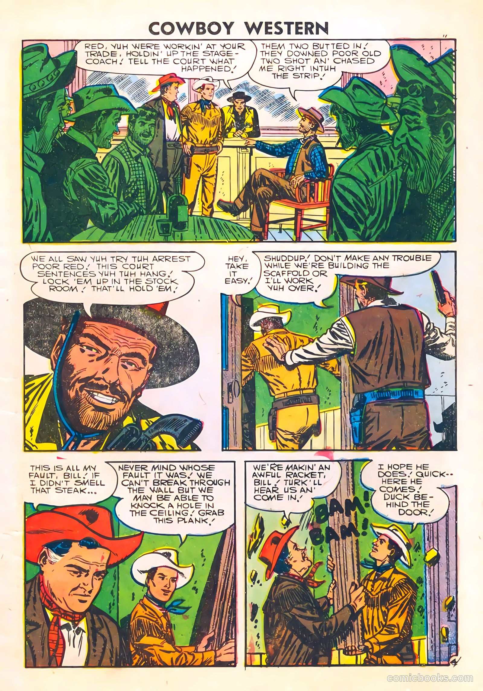 Cowboy Western #63 (1957) — page 13