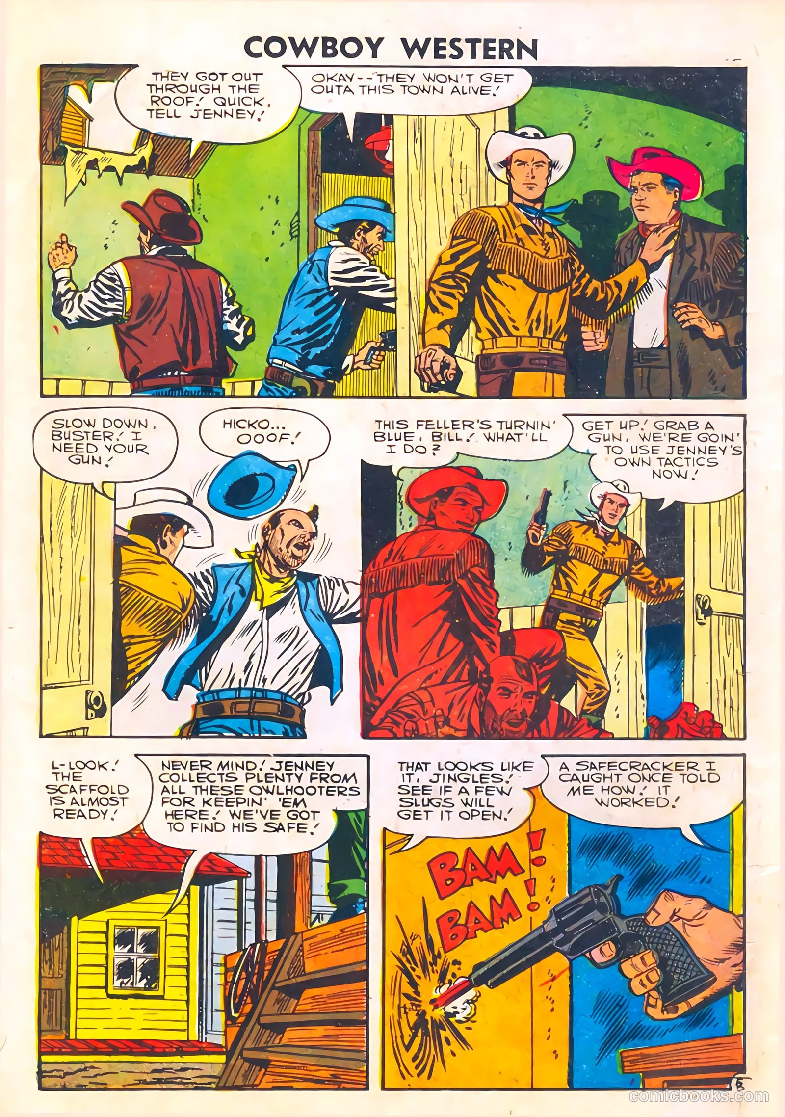 Cowboy Western #63 (1957) — page 14