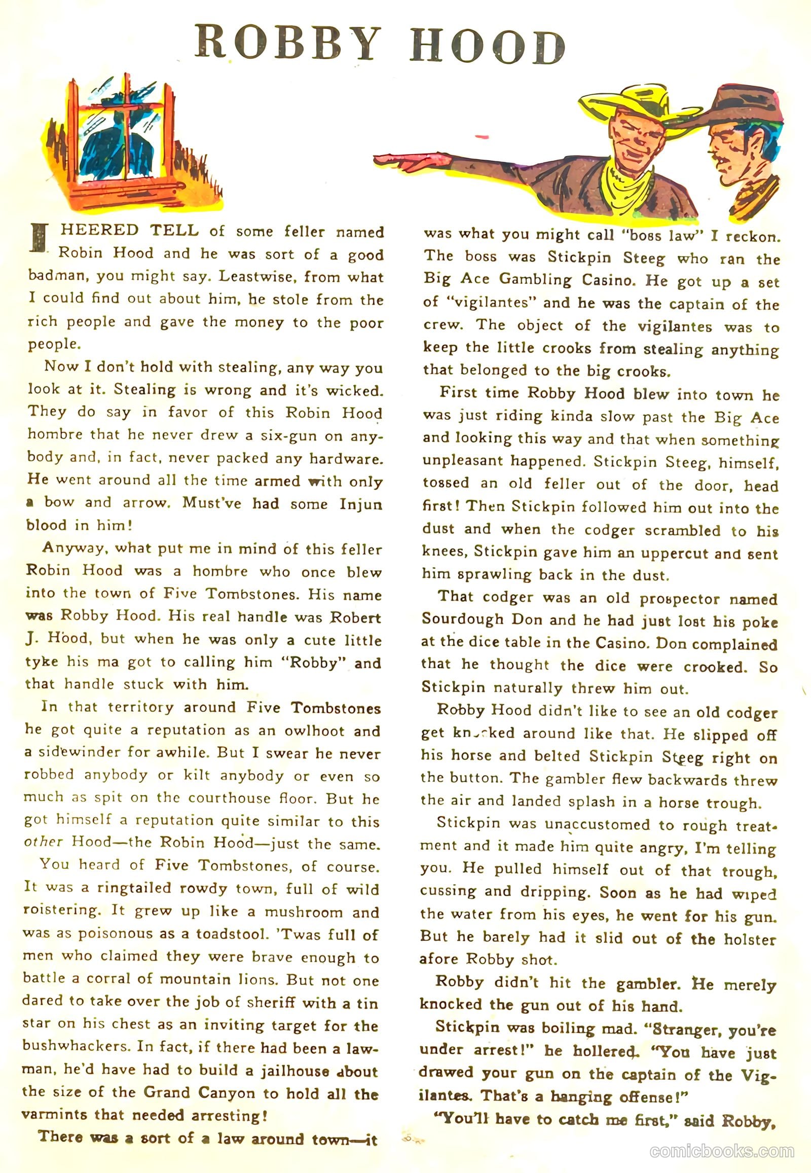 Cowboy Western #63 (1957) — page 16