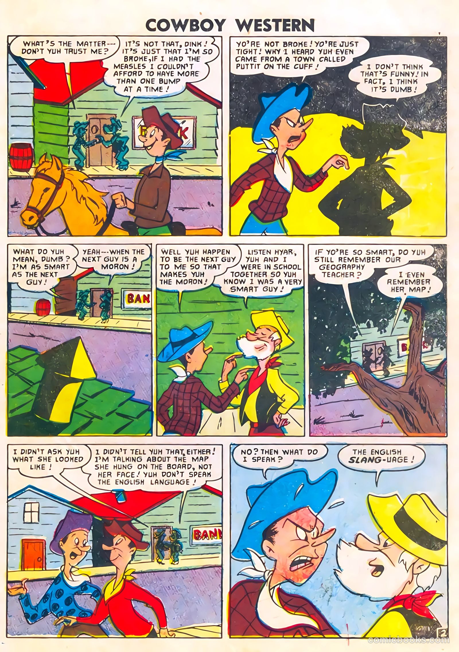 Cowboy Western #63 (1957) — page 19