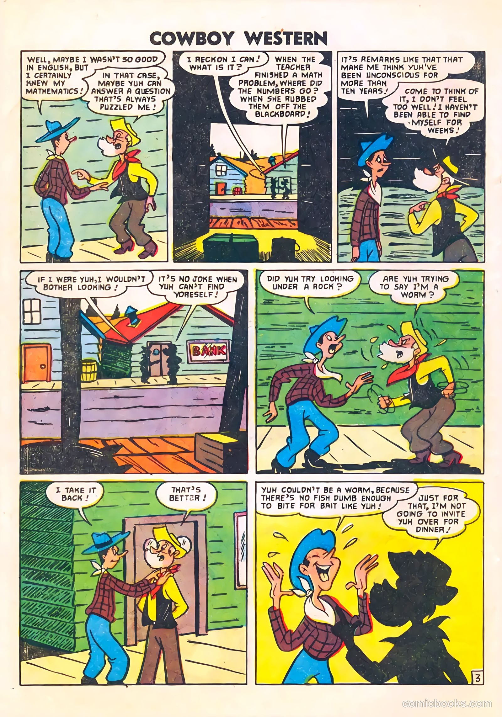 Cowboy Western #63 (1957) — page 20
