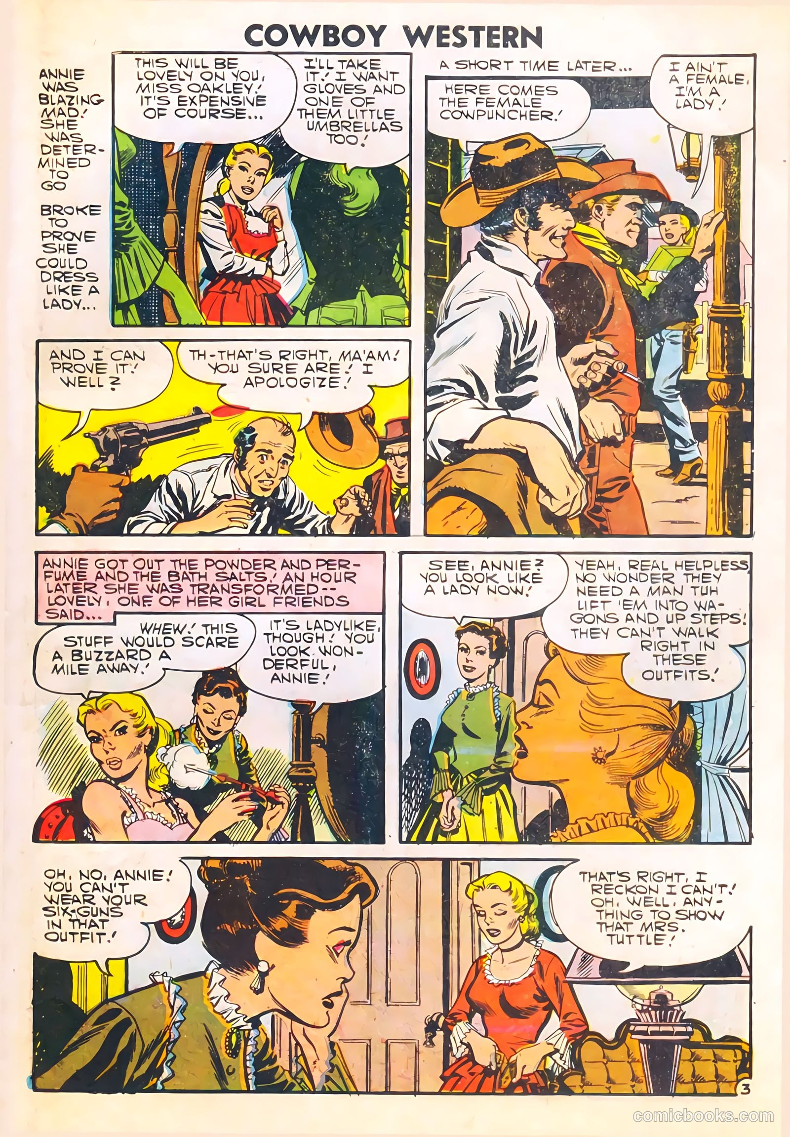 Cowboy Western #63 (1957) — page 31