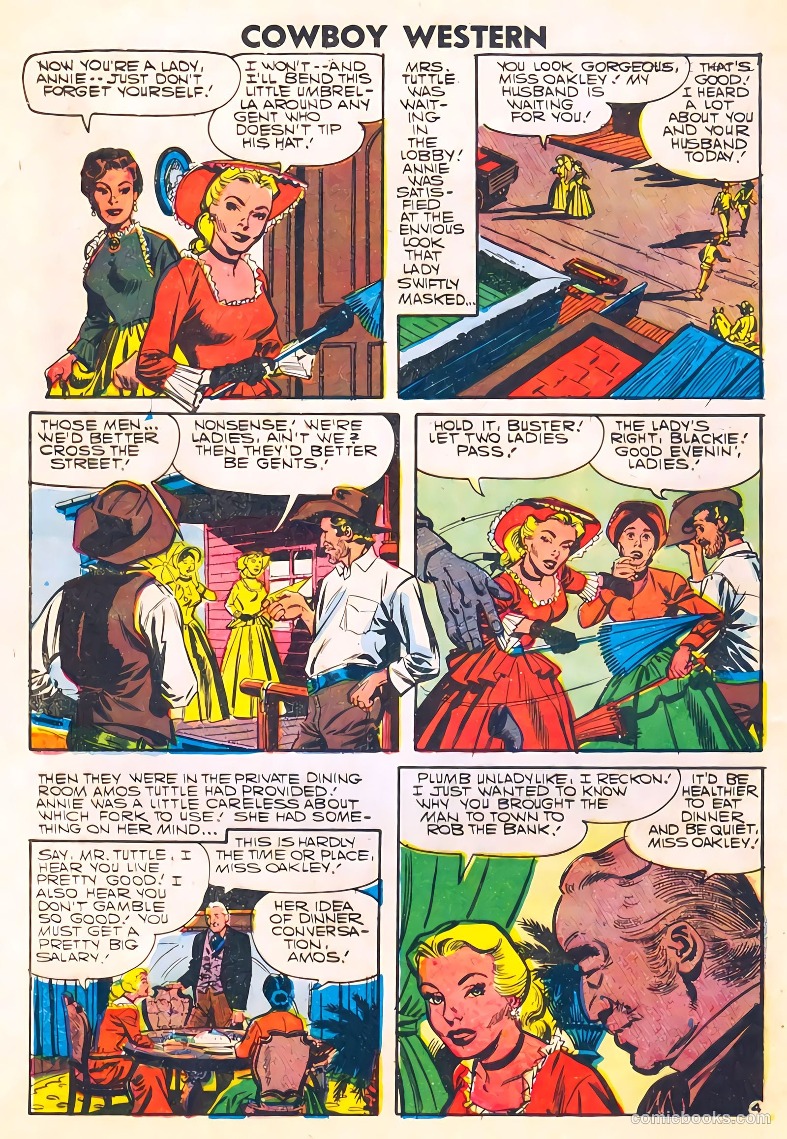 Cowboy Western #63 (1957) — page 32
