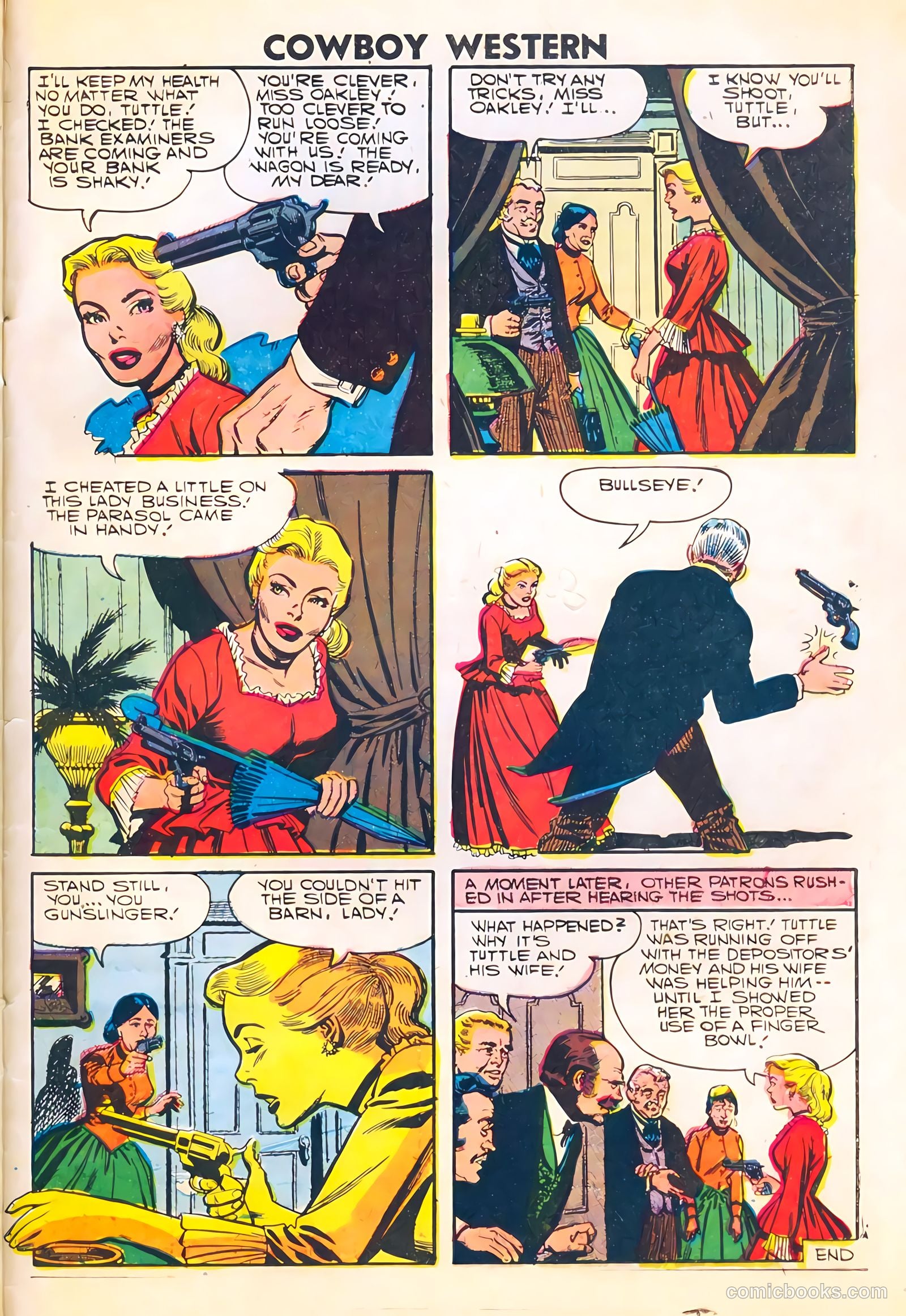 Cowboy Western #63 (1957) — page 33