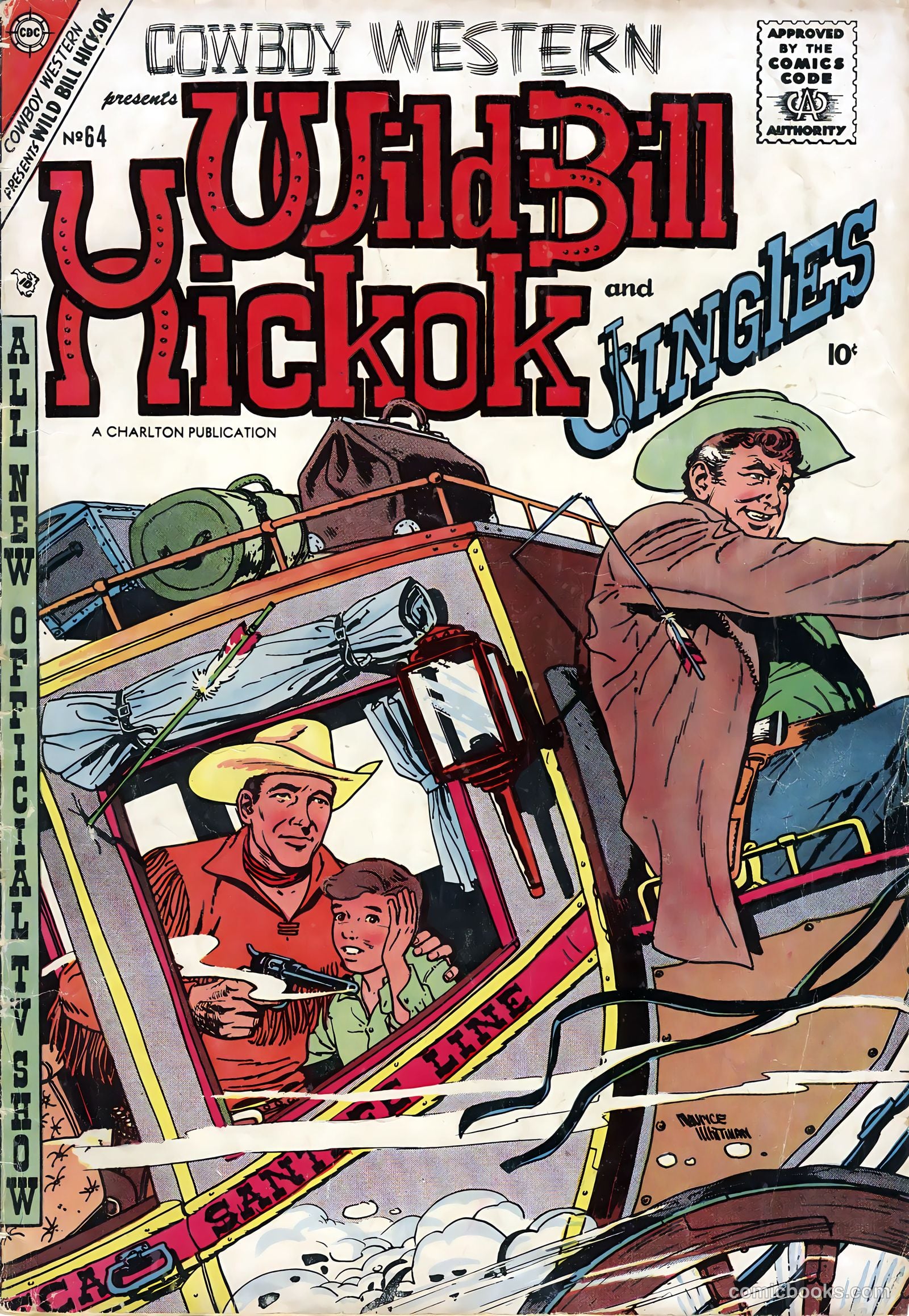 Cowboy Western #64 (1957) — page 1