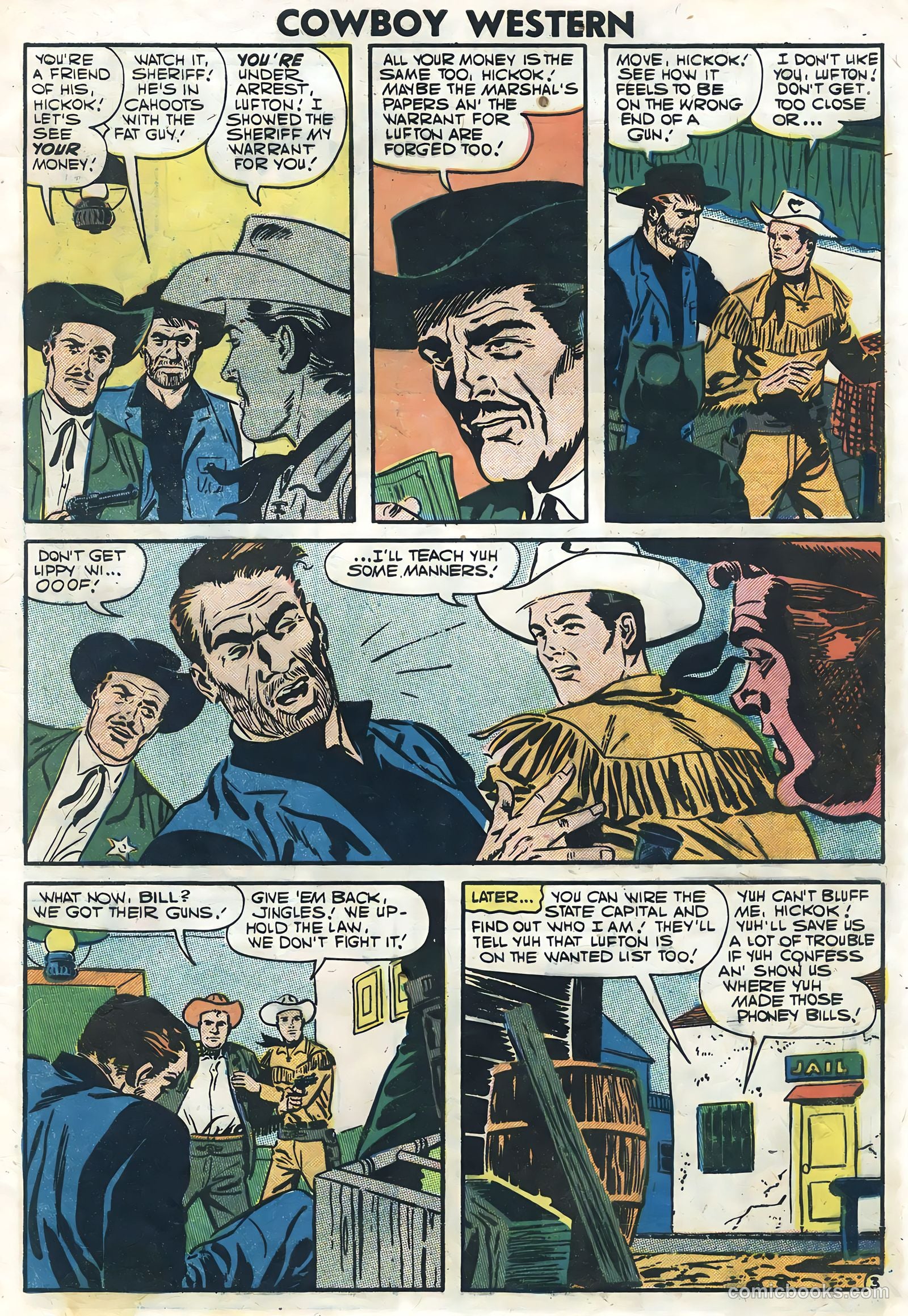 Cowboy Western #64 (1957) — page 5