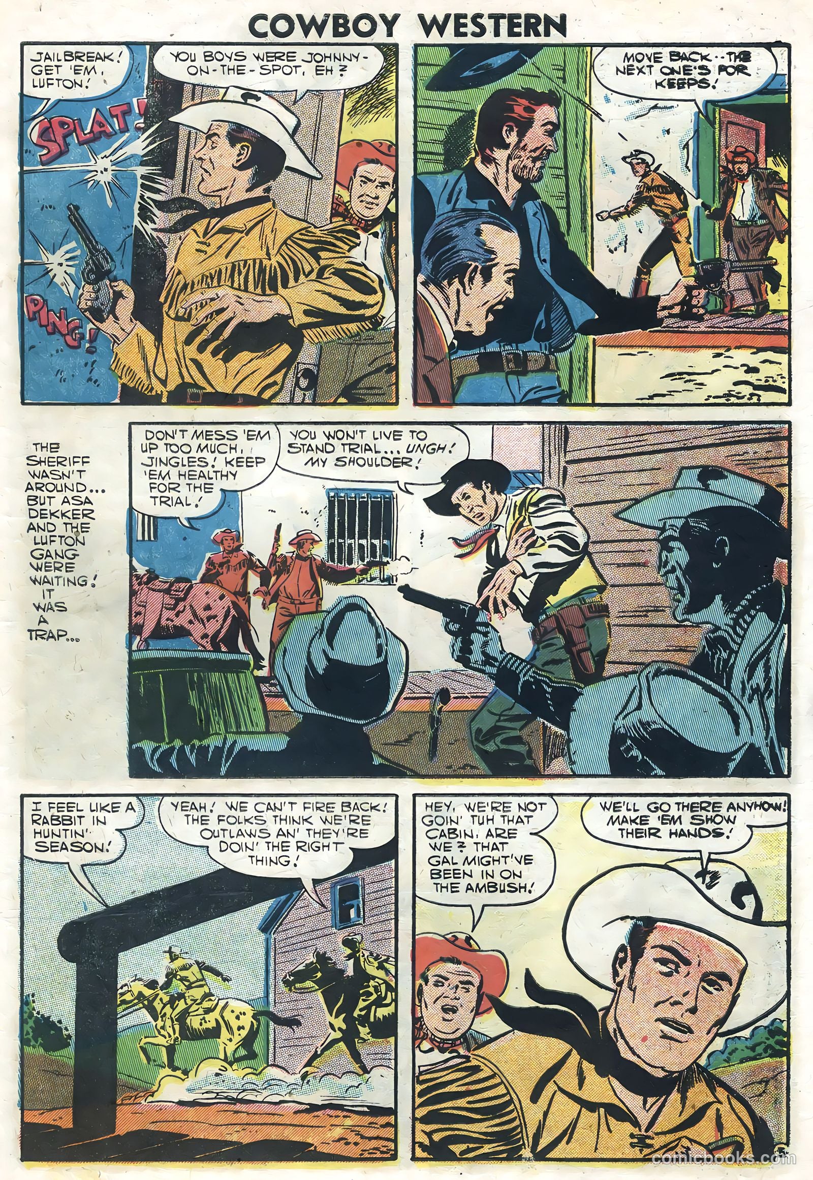 Cowboy Western #64 (1957) — page 7