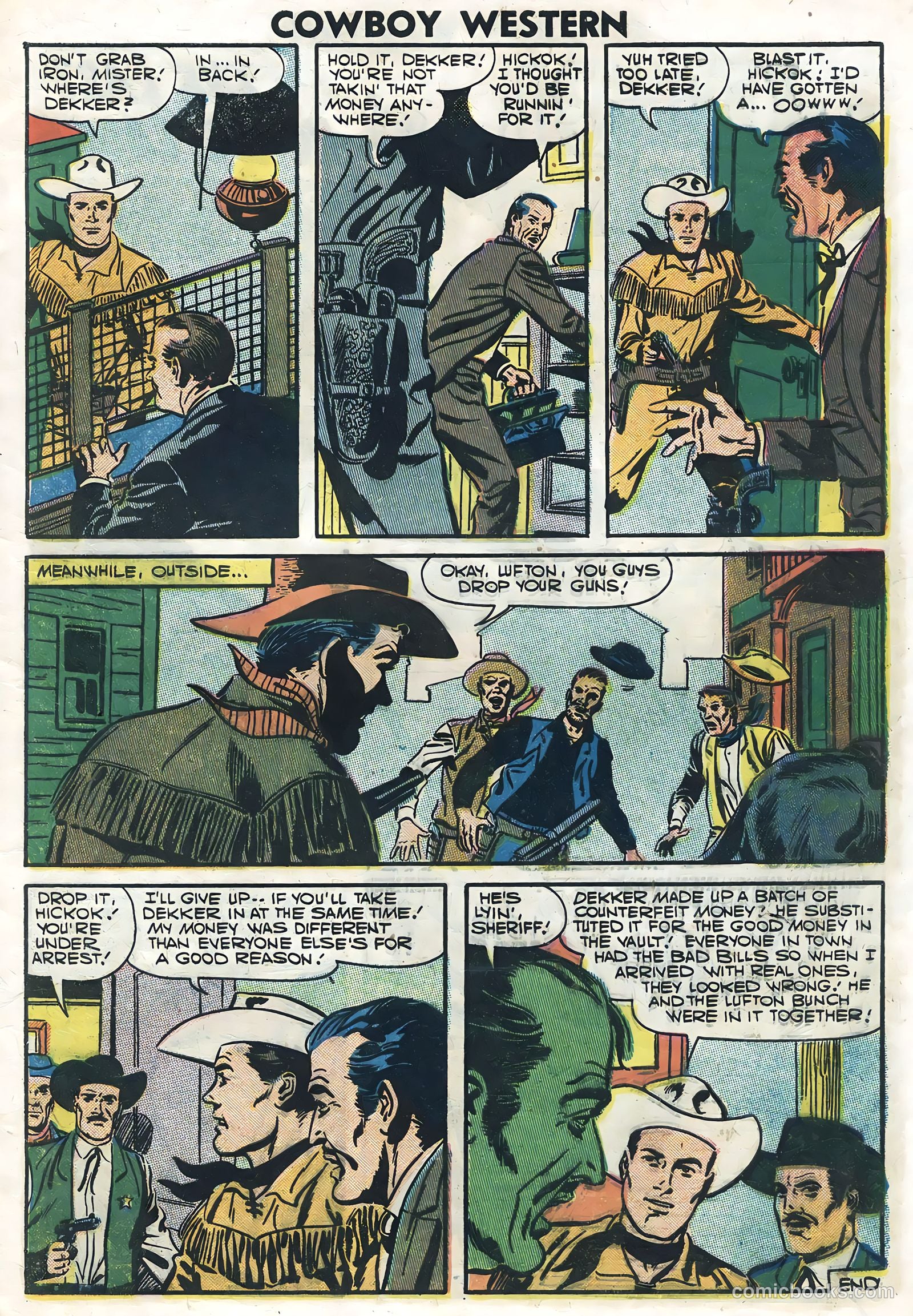 Cowboy Western #64 (1957) — page 9