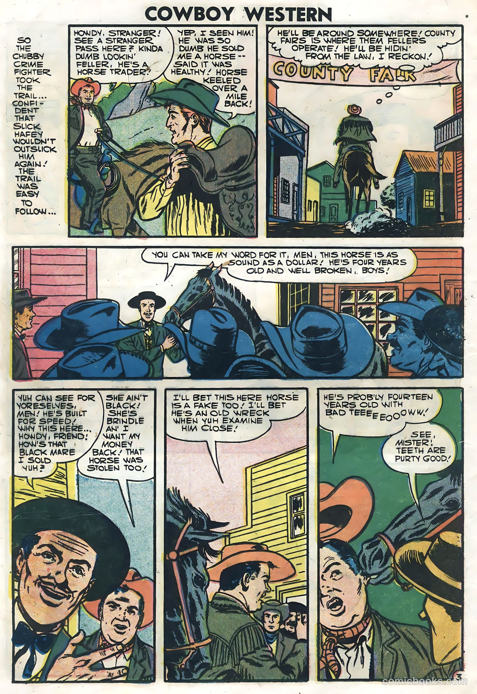 Cowboy Western #64 (1957) — page 12