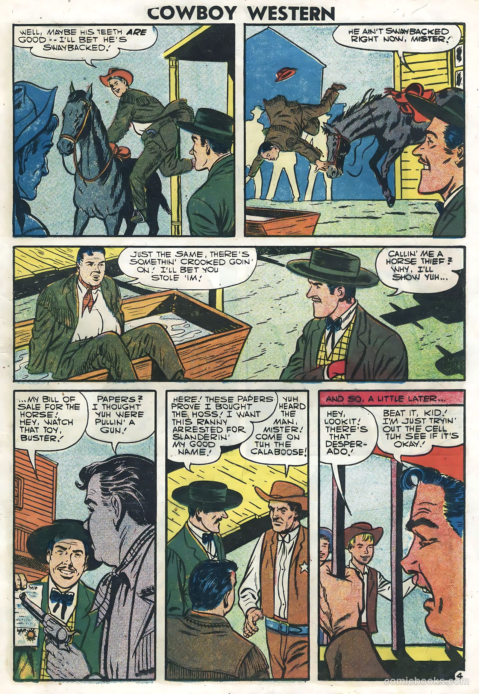 Cowboy Western #64 (1957) — page 13