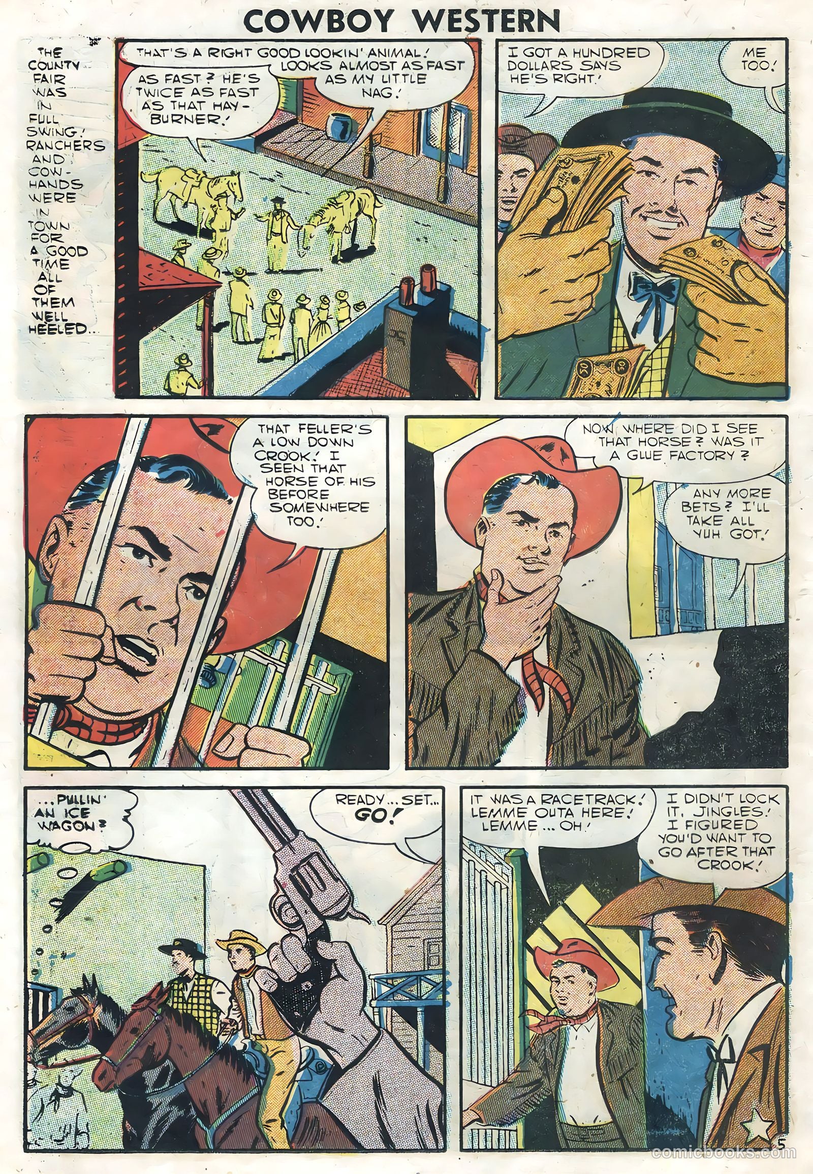 Cowboy Western #64 (1957) — page 14