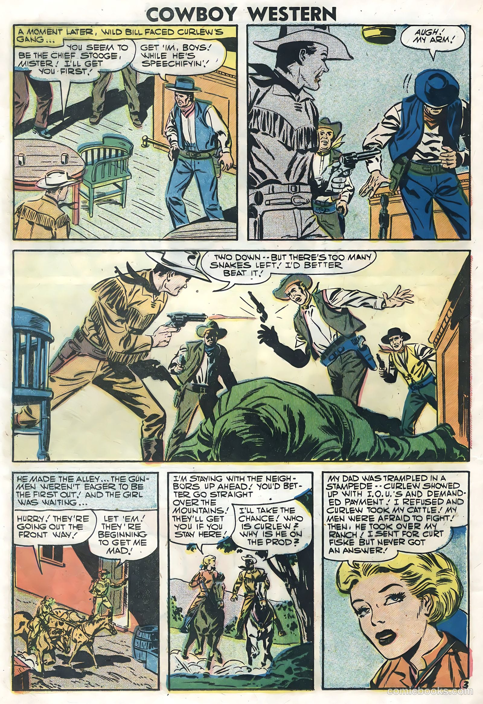 Cowboy Western #64 (1957) — page 20