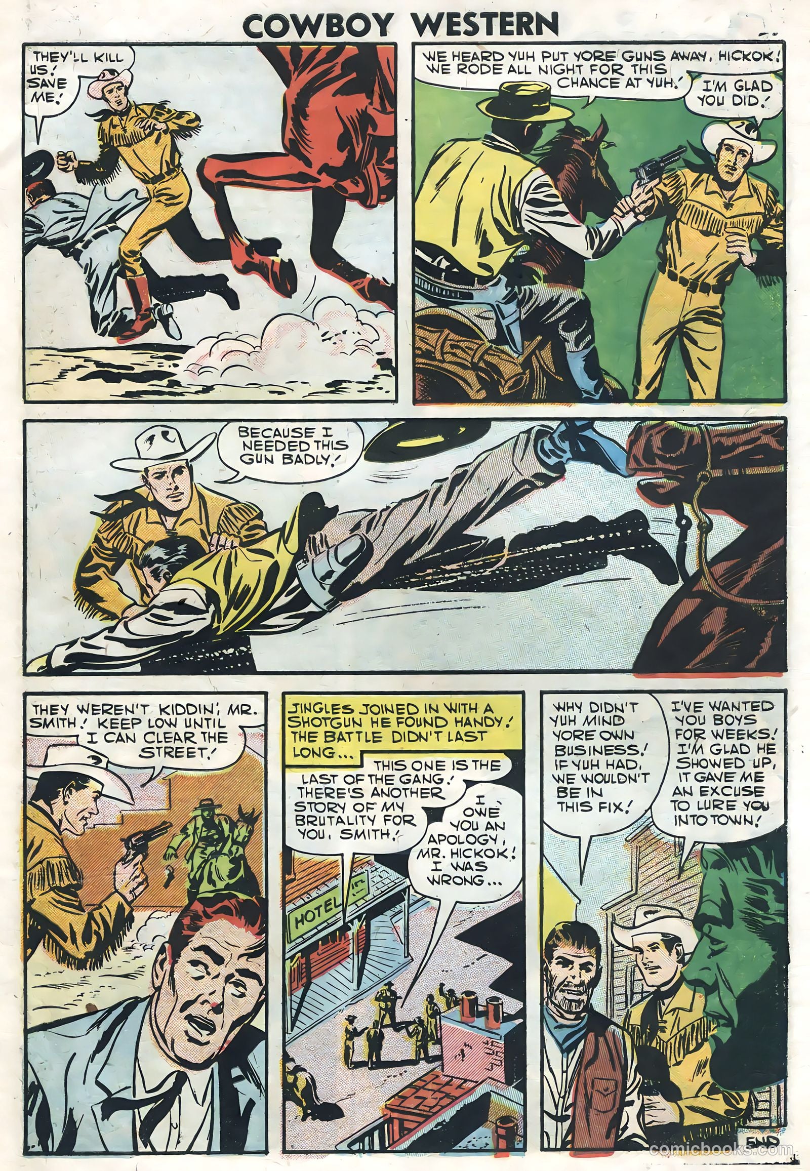 Cowboy Western #64 (1957) — page 27