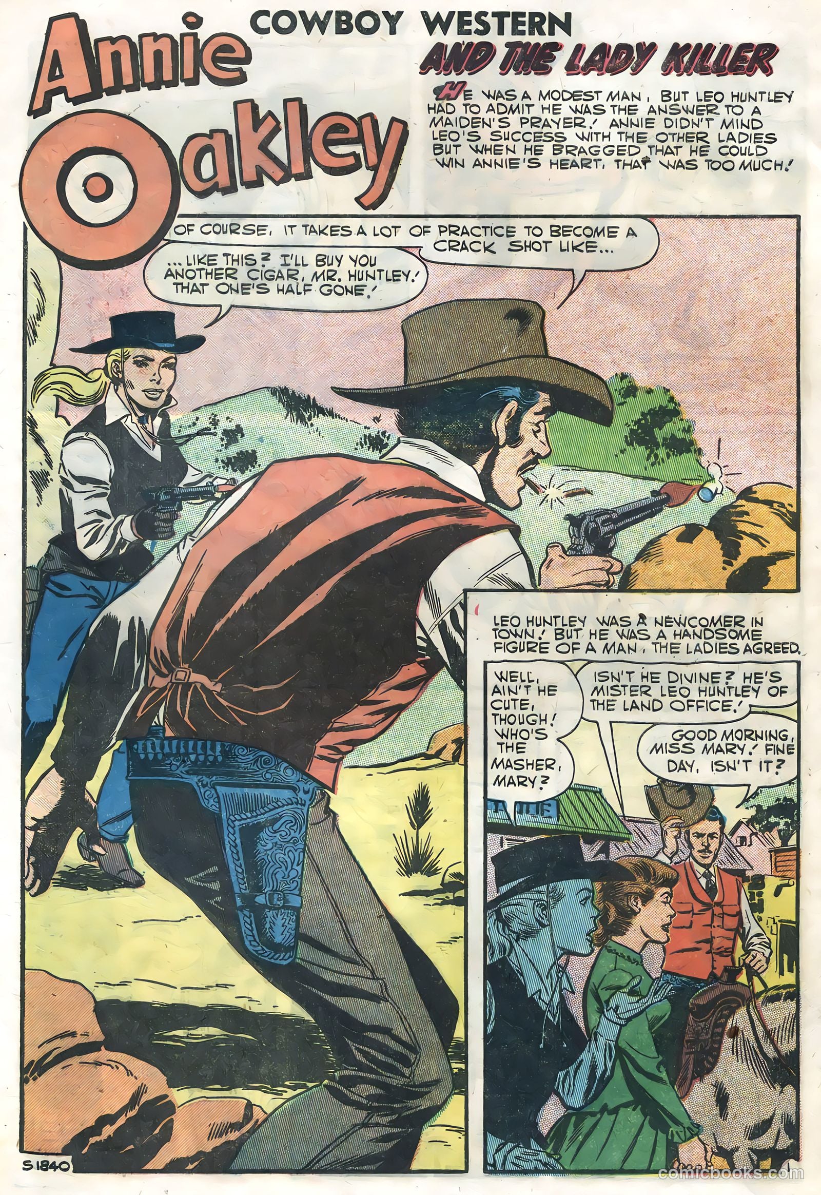 Cowboy Western #64 (1957) — page 28