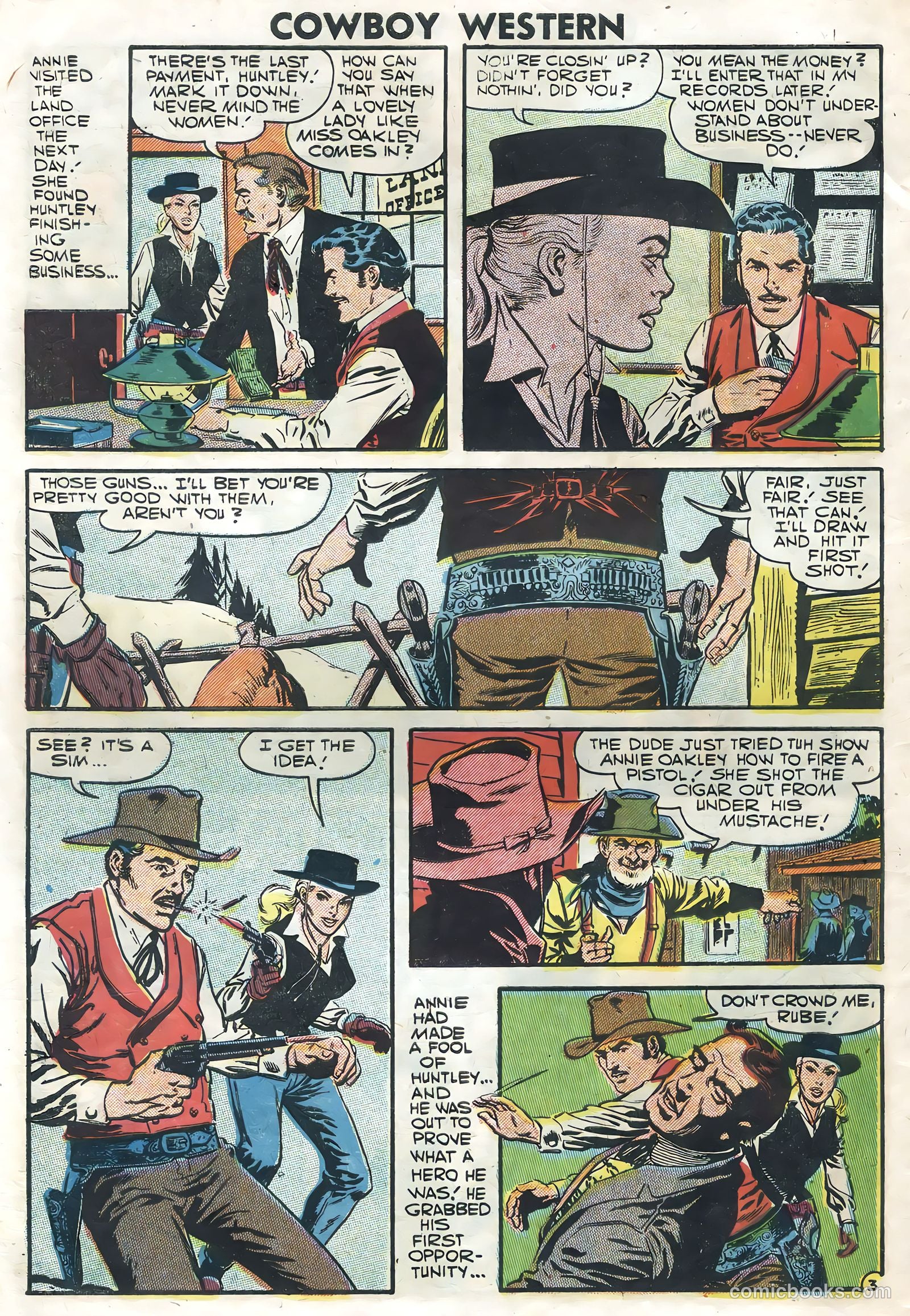 Cowboy Western #64 (1957) — page 30