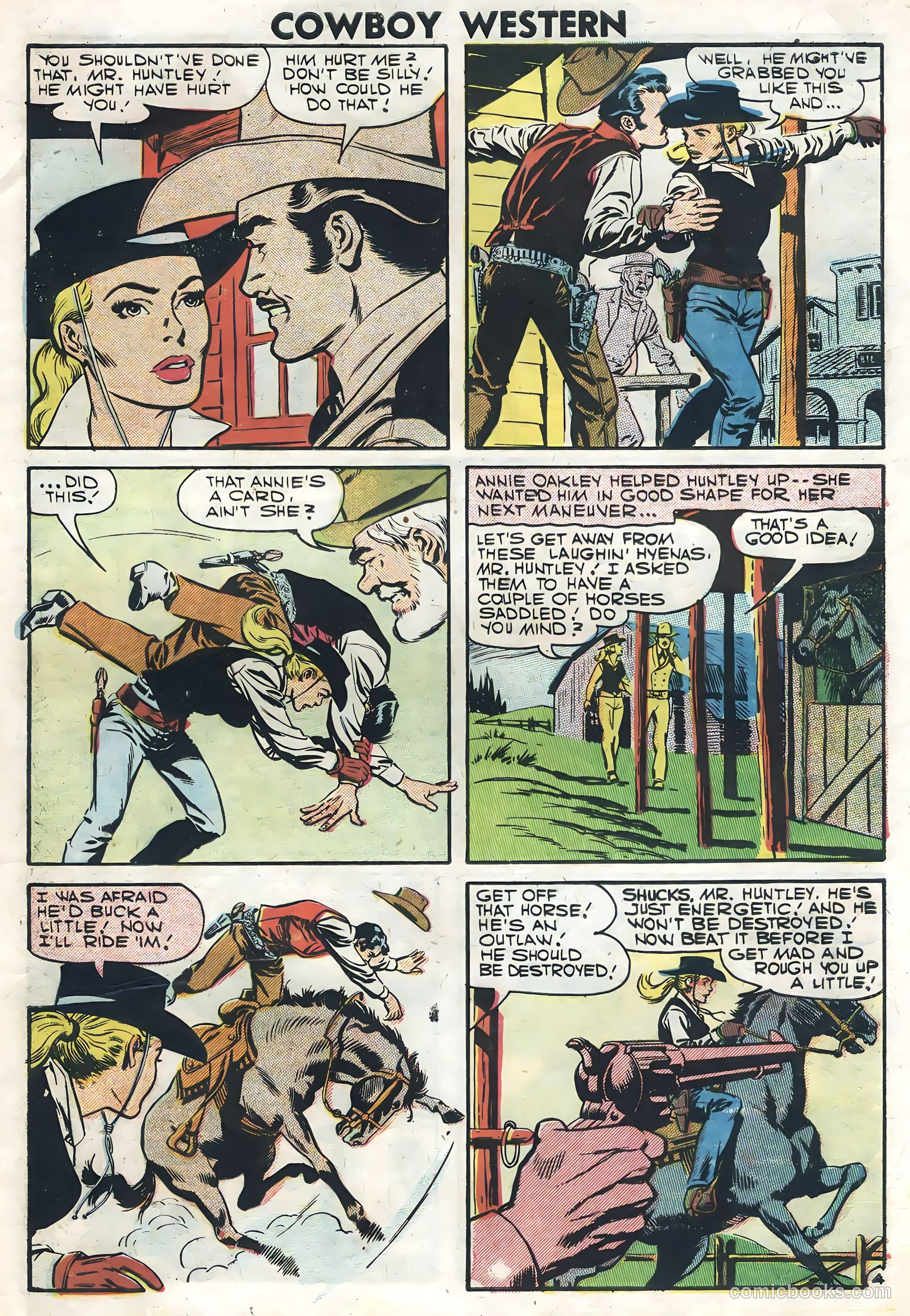 Cowboy Western #64 (1957) — page 31