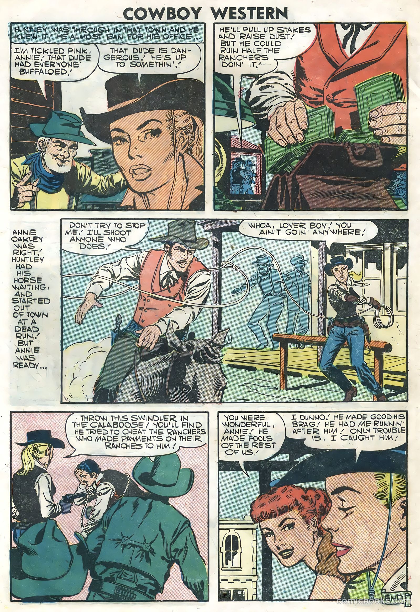Cowboy Western #64 (1957) — page 32