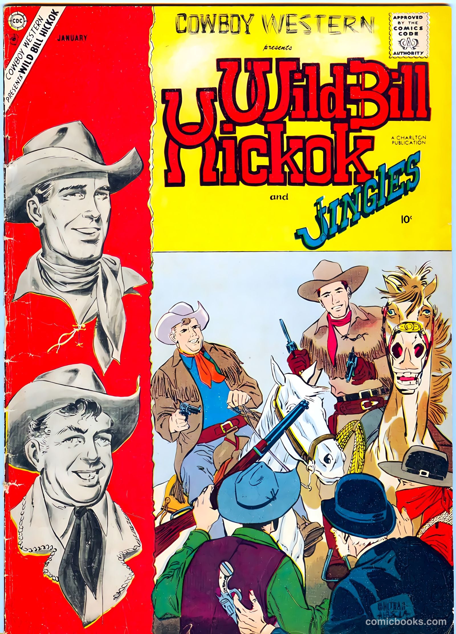 Cowboy Western #66 (1958) — page 1