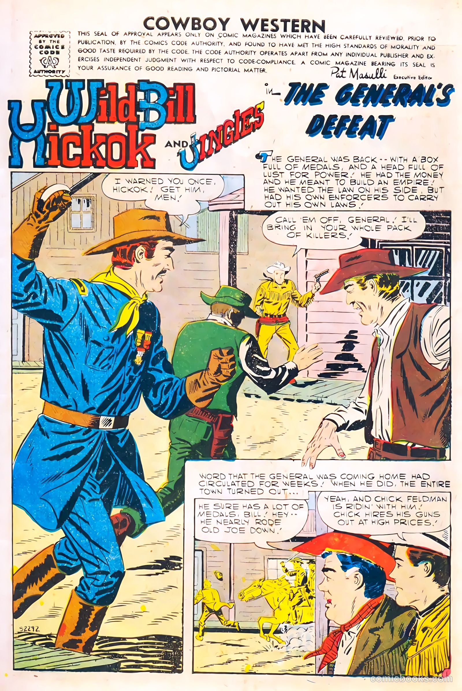 Cowboy Western #66 (1958) — page 3