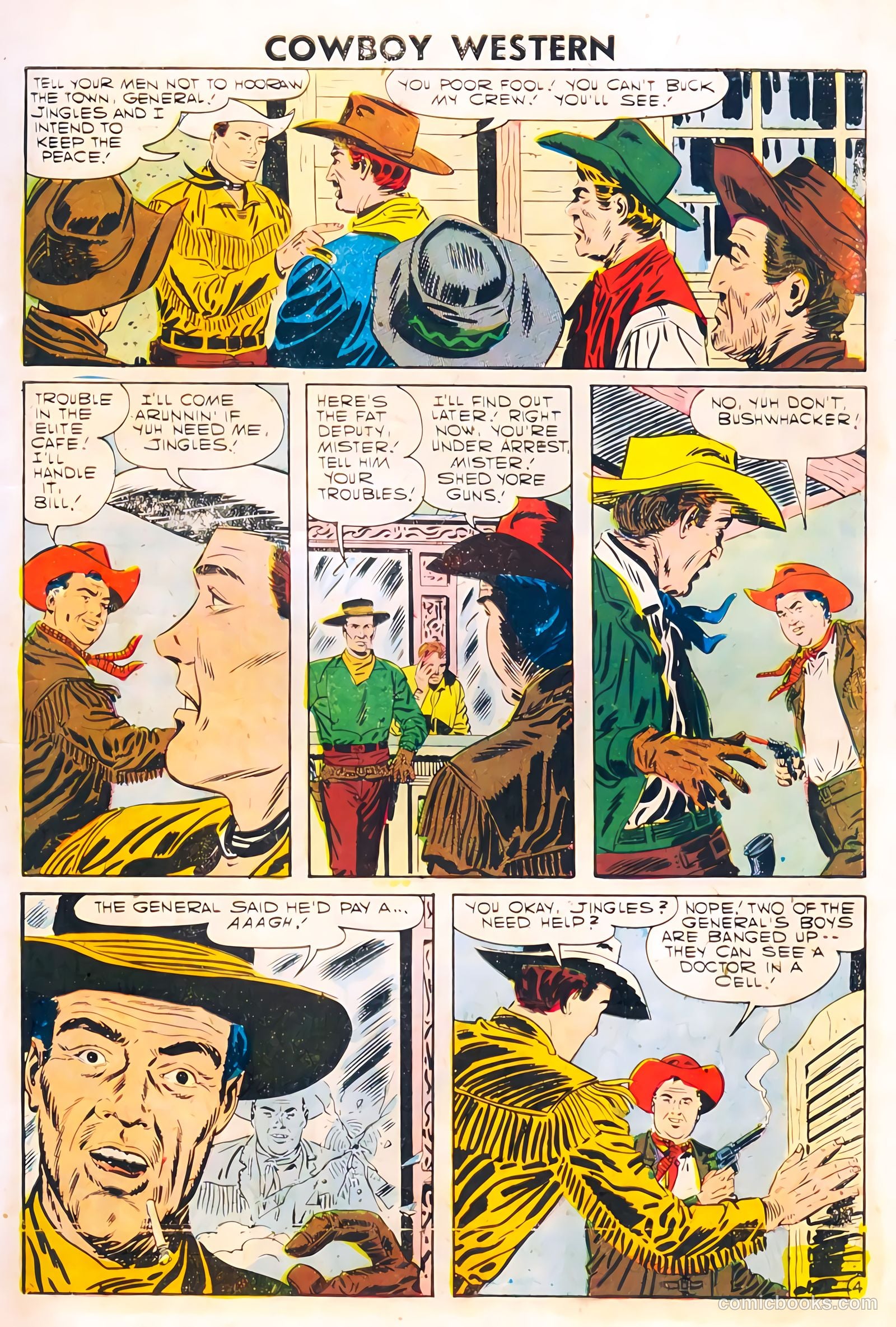 Cowboy Western #66 (1958) — page 7