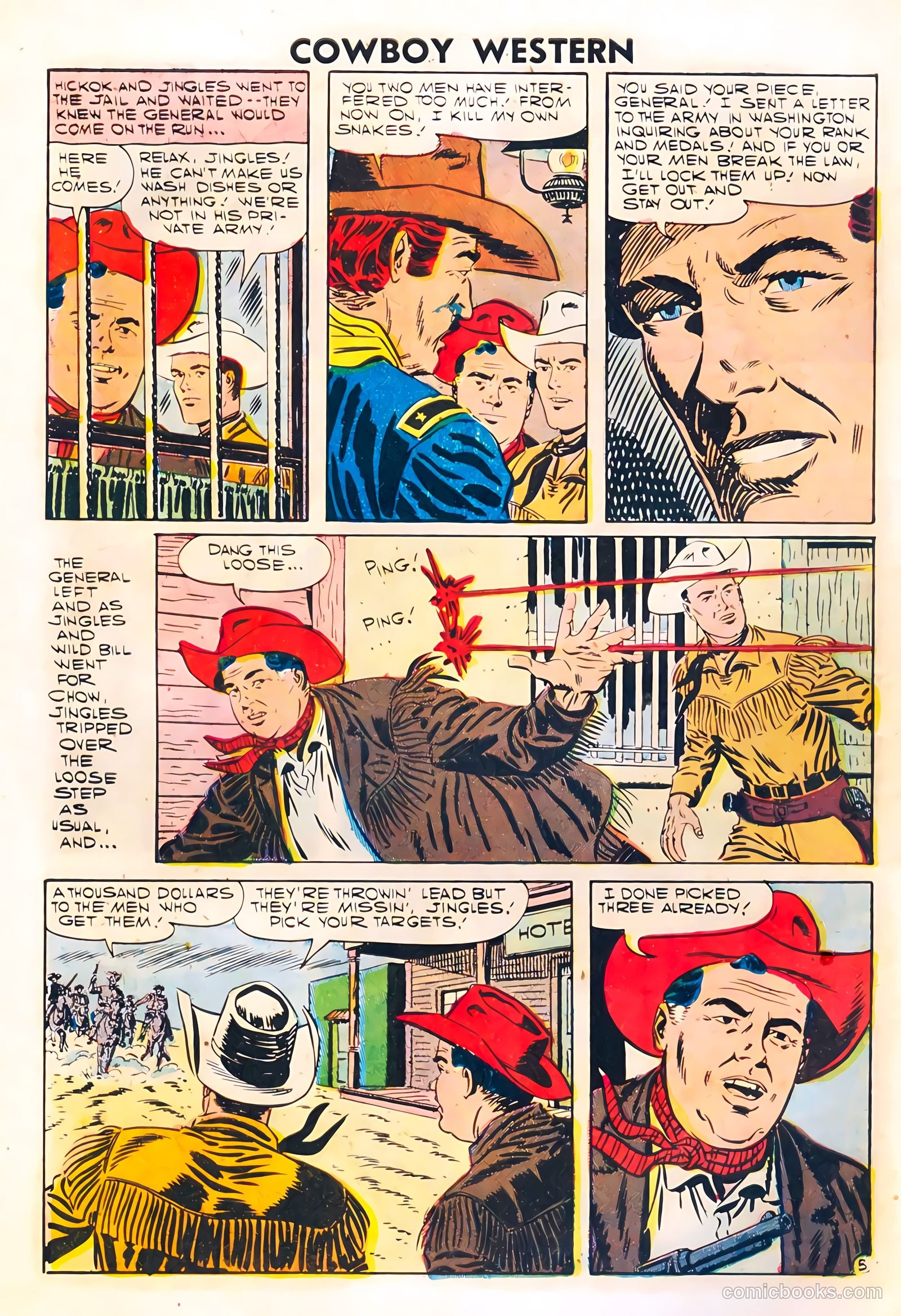 Cowboy Western #66 (1958) — page 8