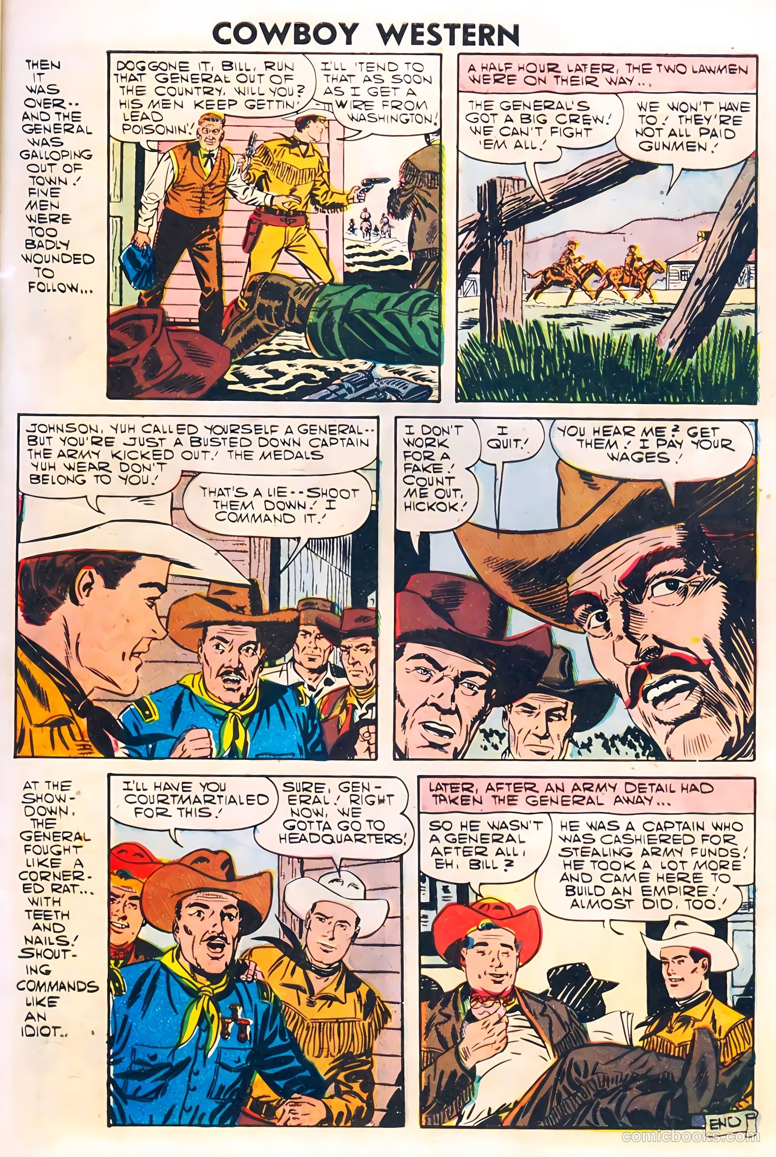 Cowboy Western #66 (1958) — page 9