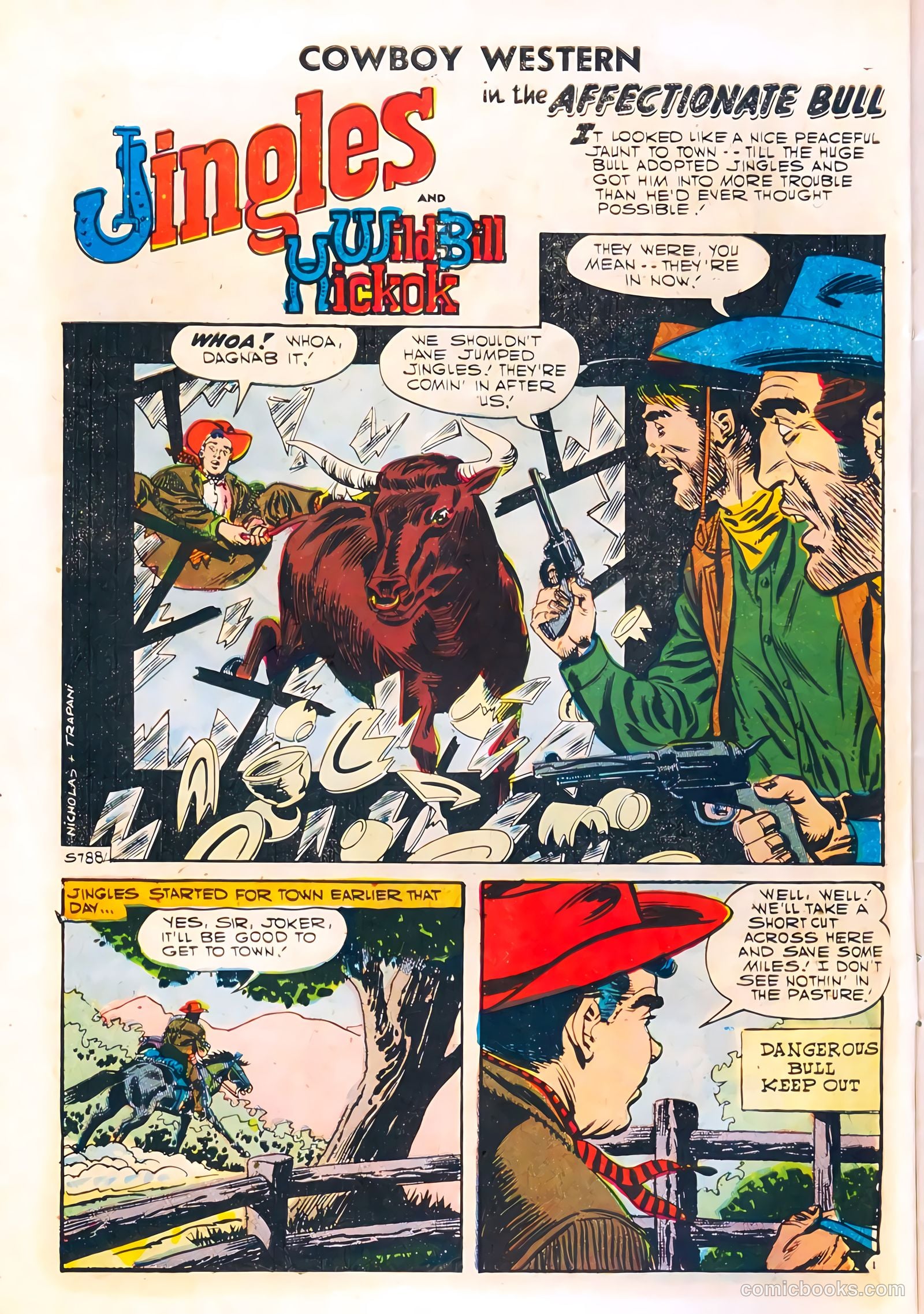 Cowboy Western #66 (1958) — page 10
