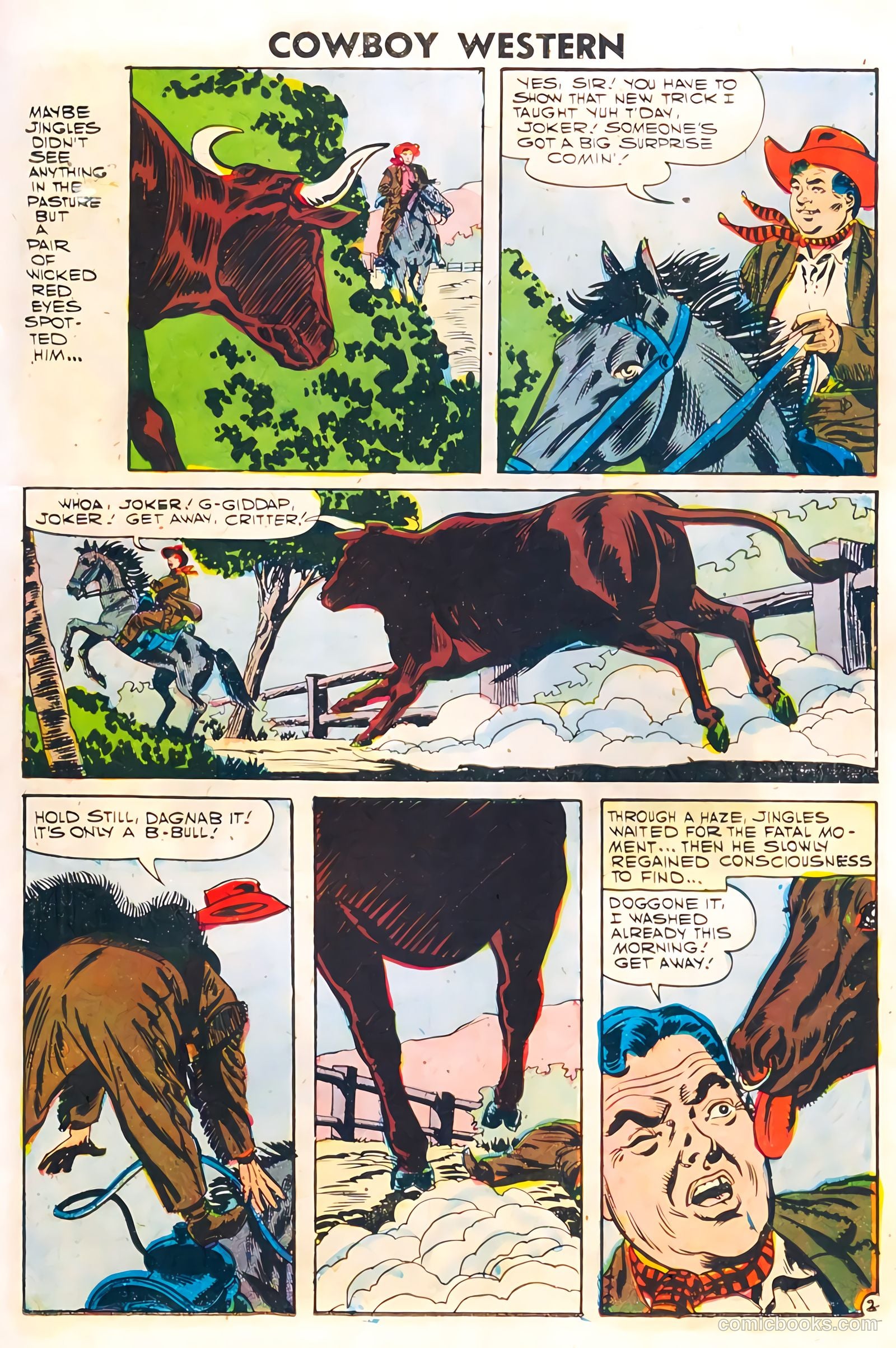 Cowboy Western #66 (1958) — page 11