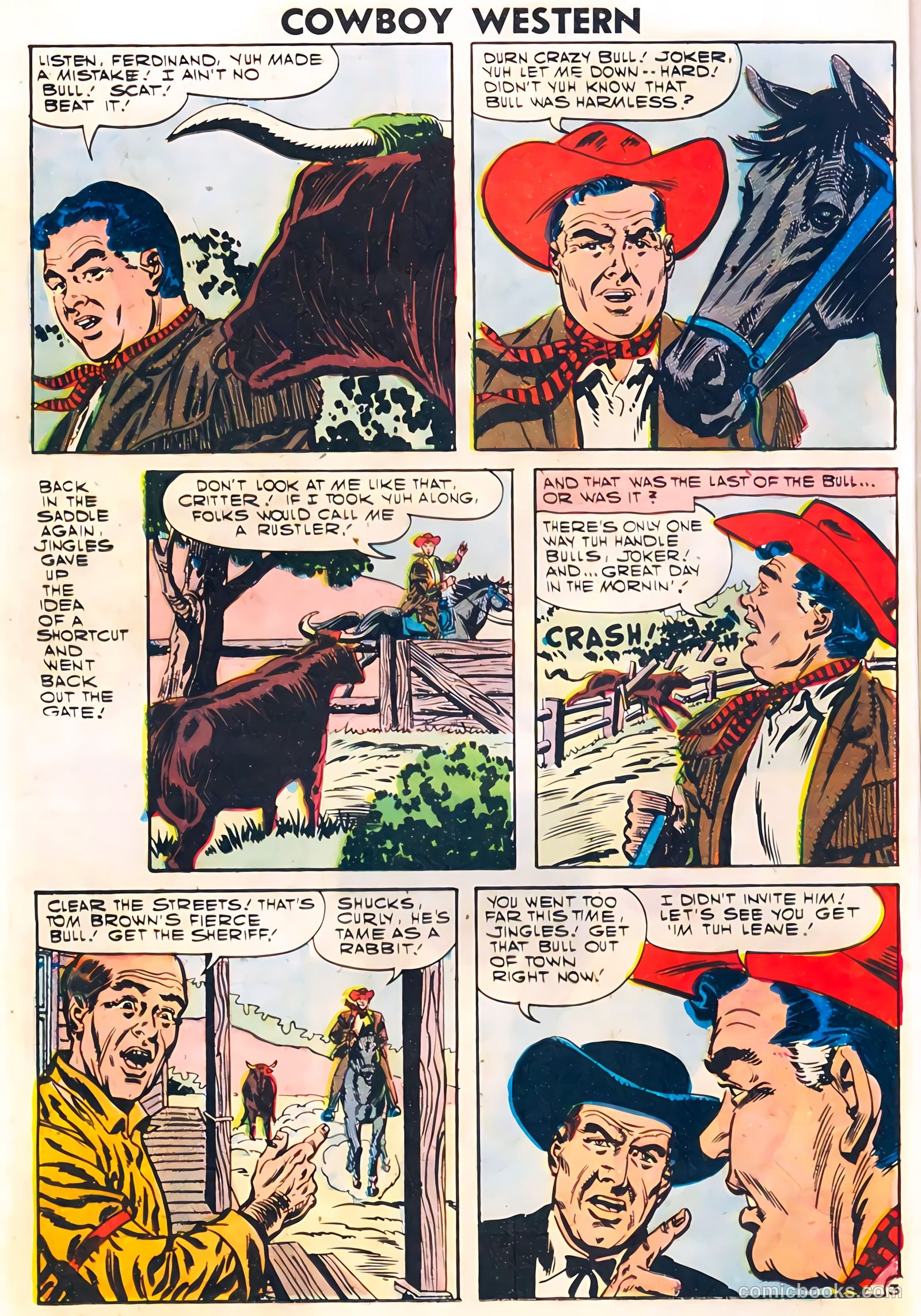 Cowboy Western #66 (1958) — page 12