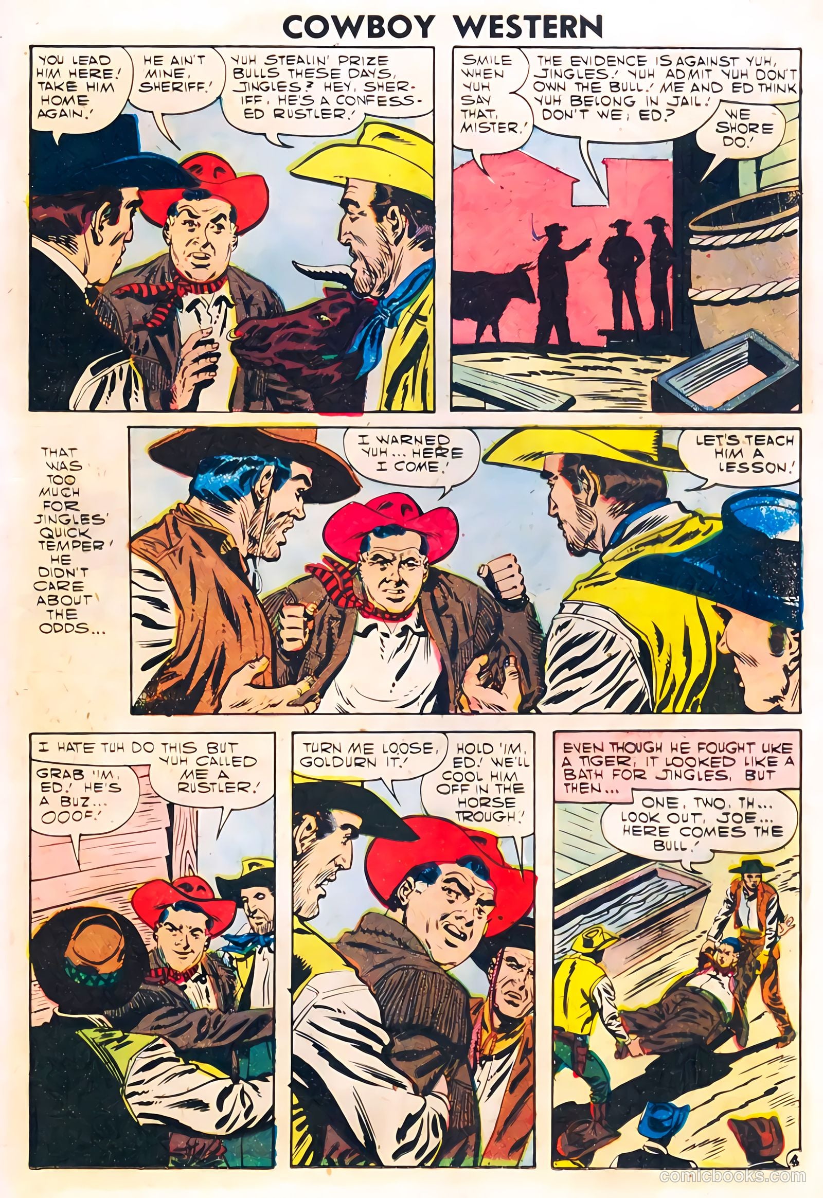 Cowboy Western #66 (1958) — page 13