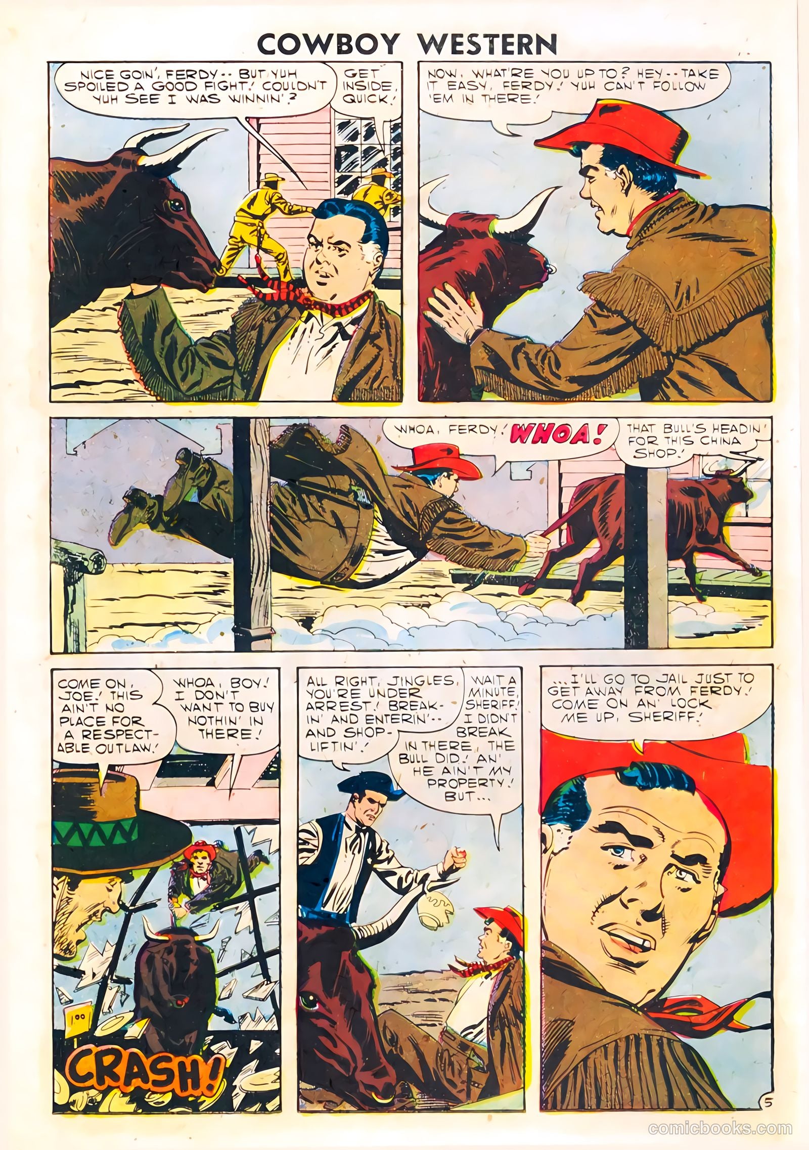 Cowboy Western #66 (1958) — page 14
